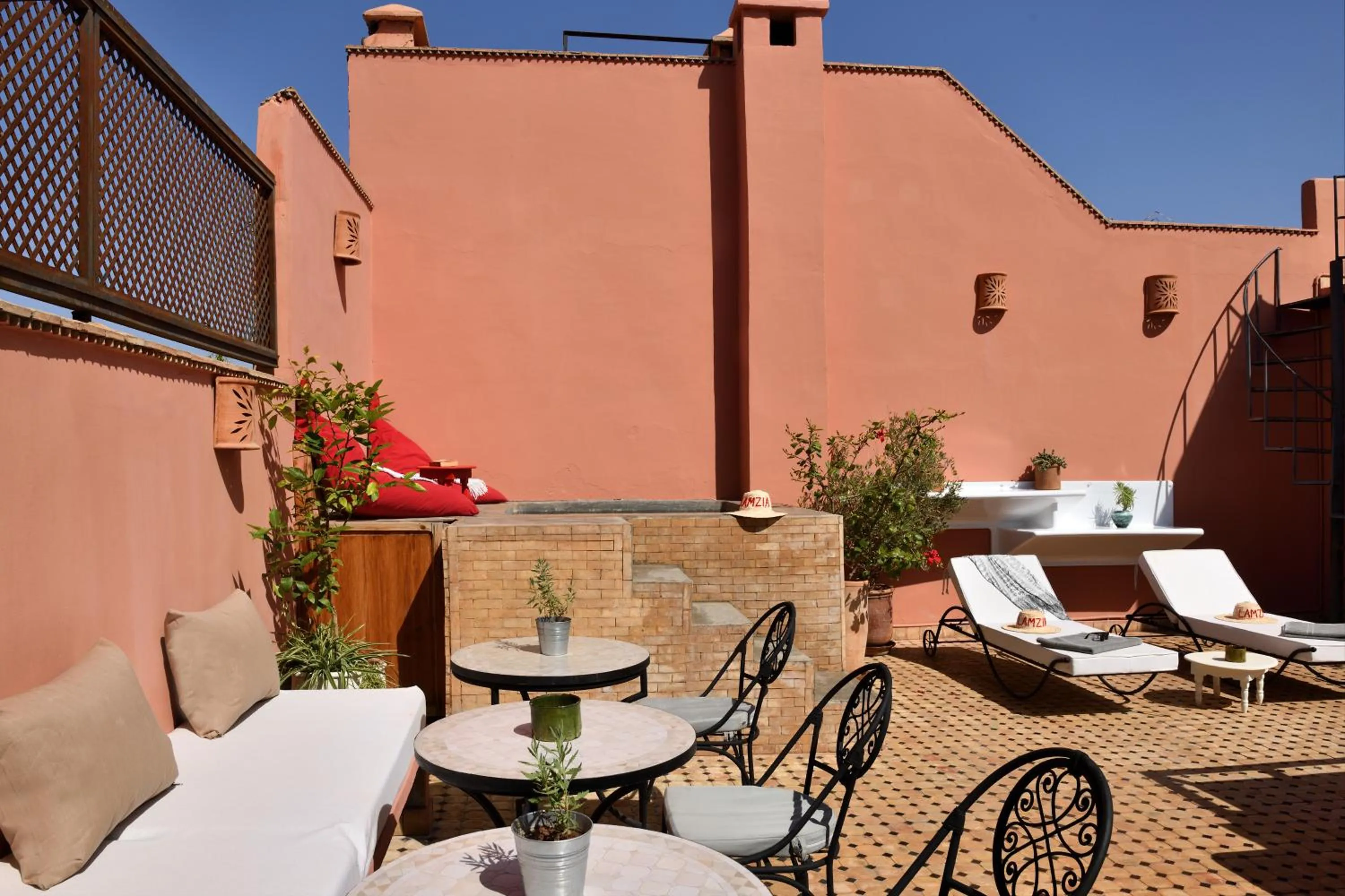 Patio in Riad Lamzia