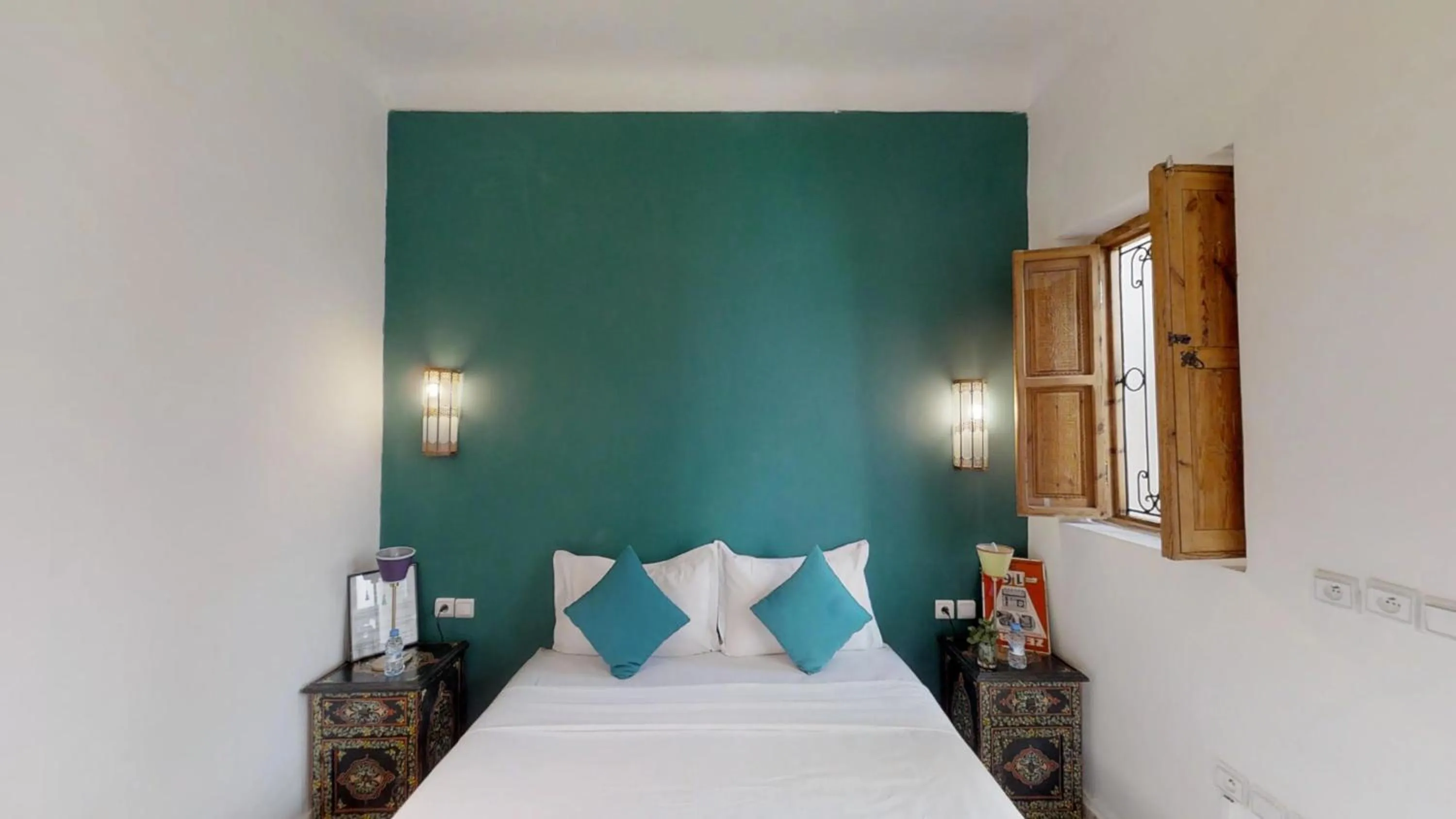 Bedroom, Bed in Riad Lamzia