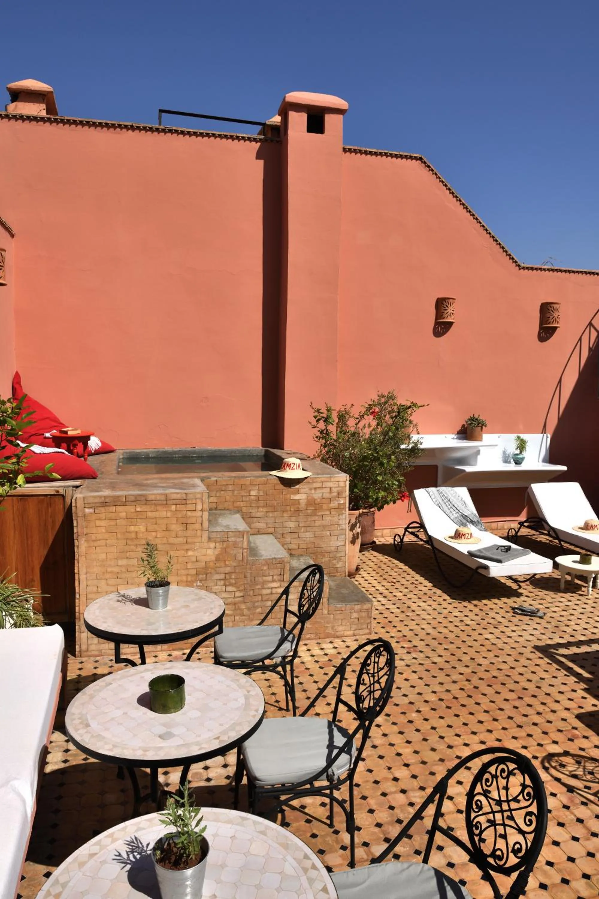 Patio in Riad Lamzia