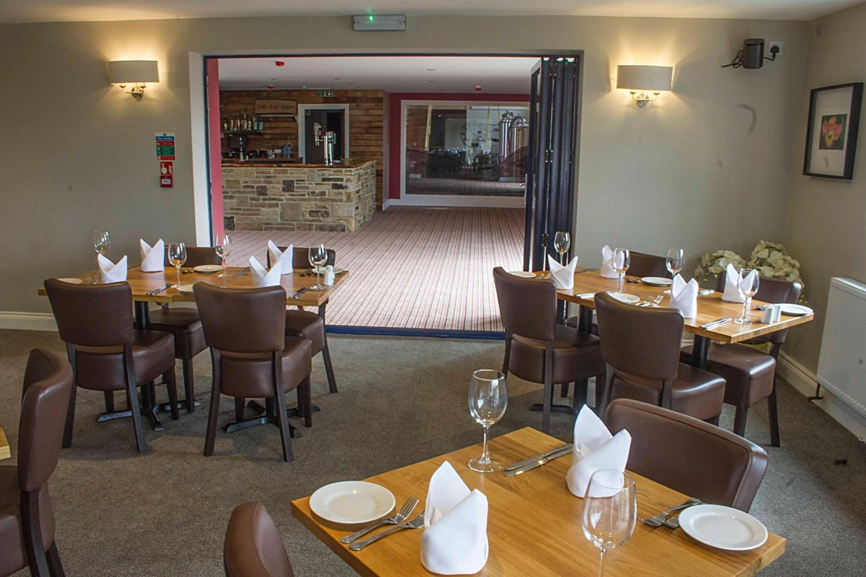 Restaurant/places to eat in The Twice Brewed Inn