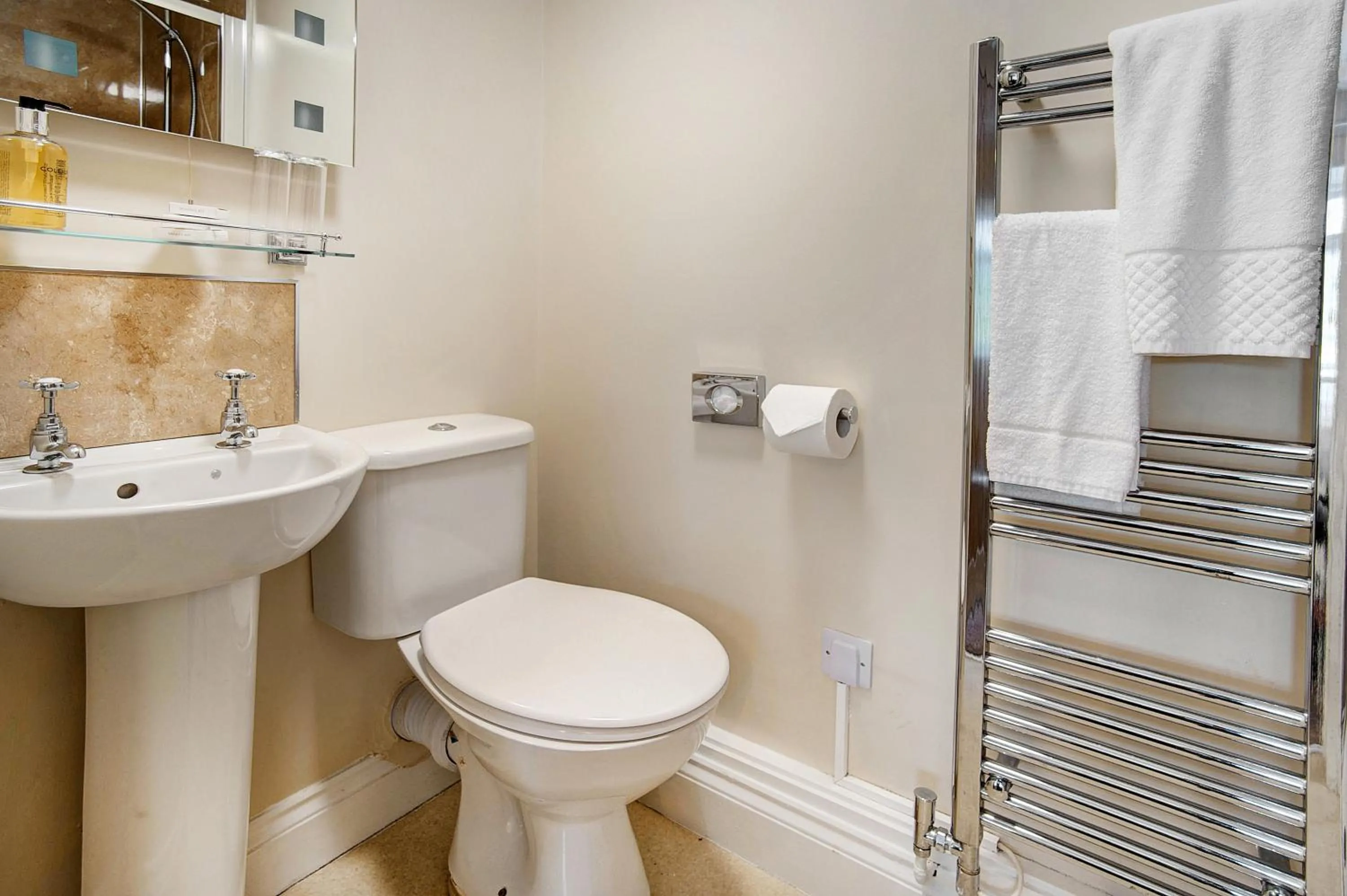 Toilet in The Twice Brewed Inn