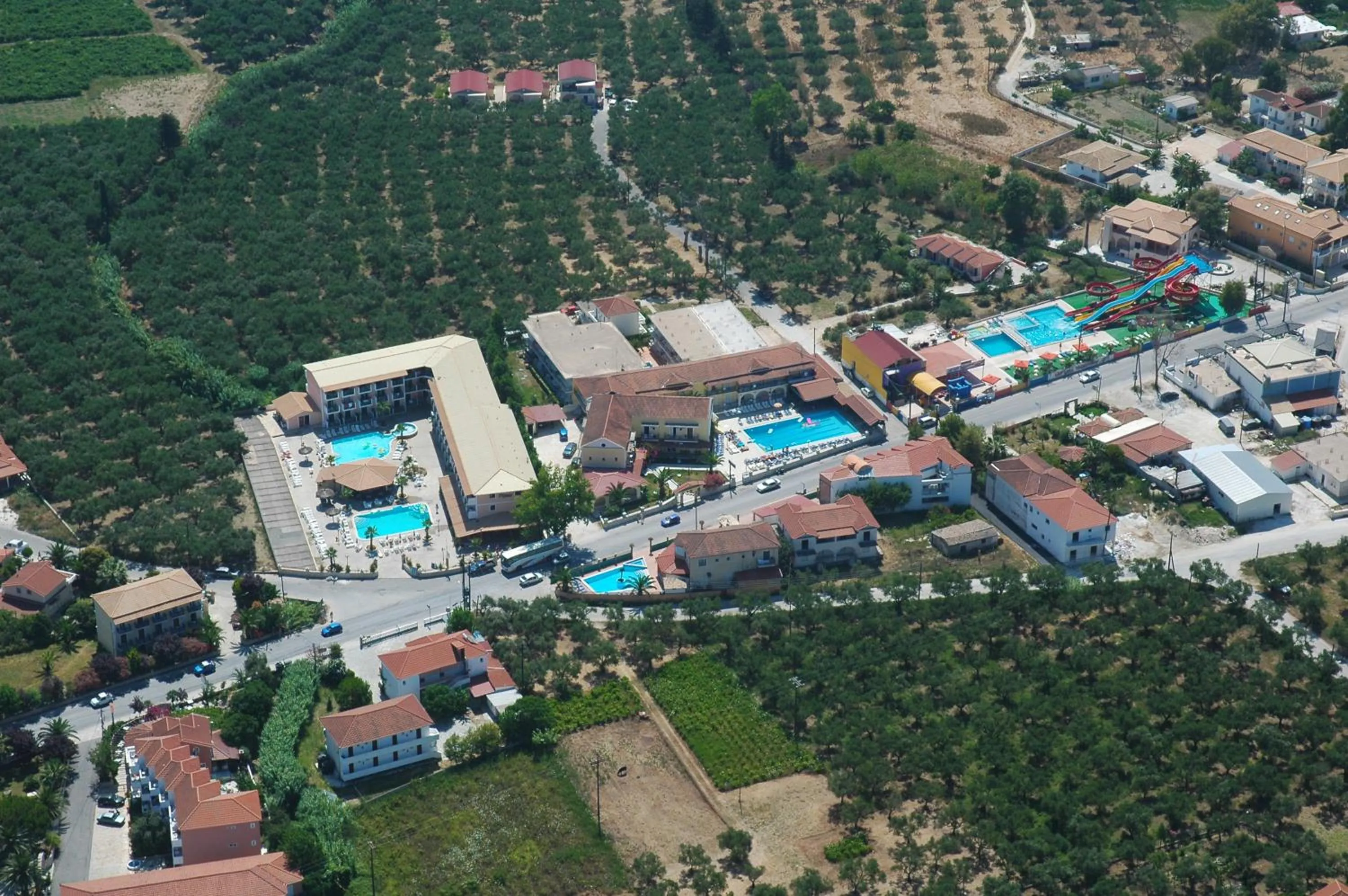 Bird's eye view in Paradise Apartments