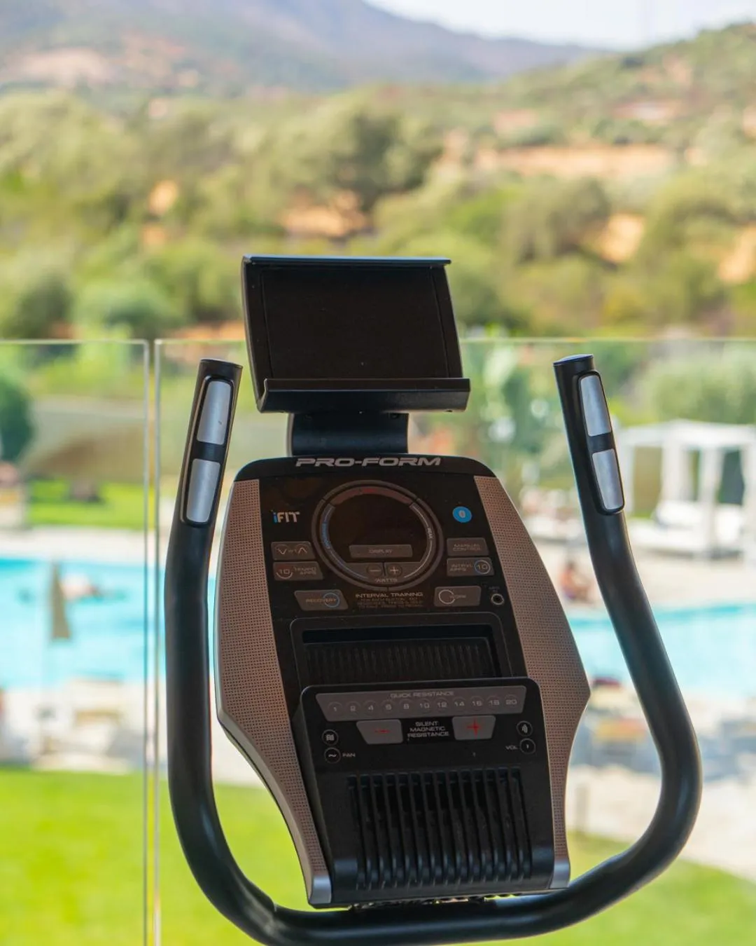Fitness centre/facilities in Hotel San Teodoro