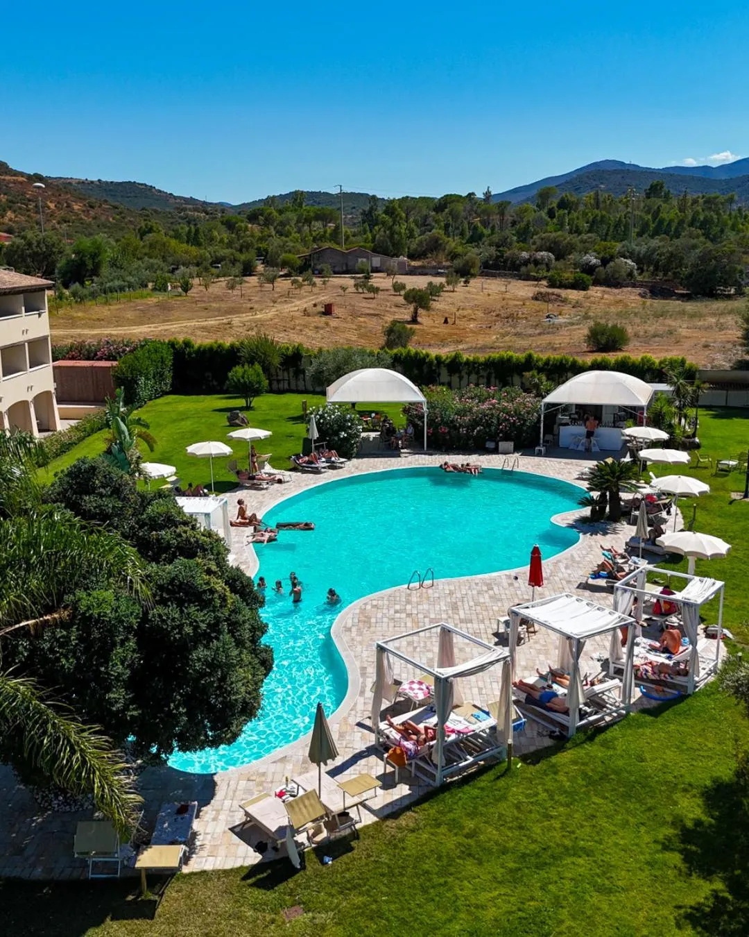 Swimming pool in Hotel San Teodoro