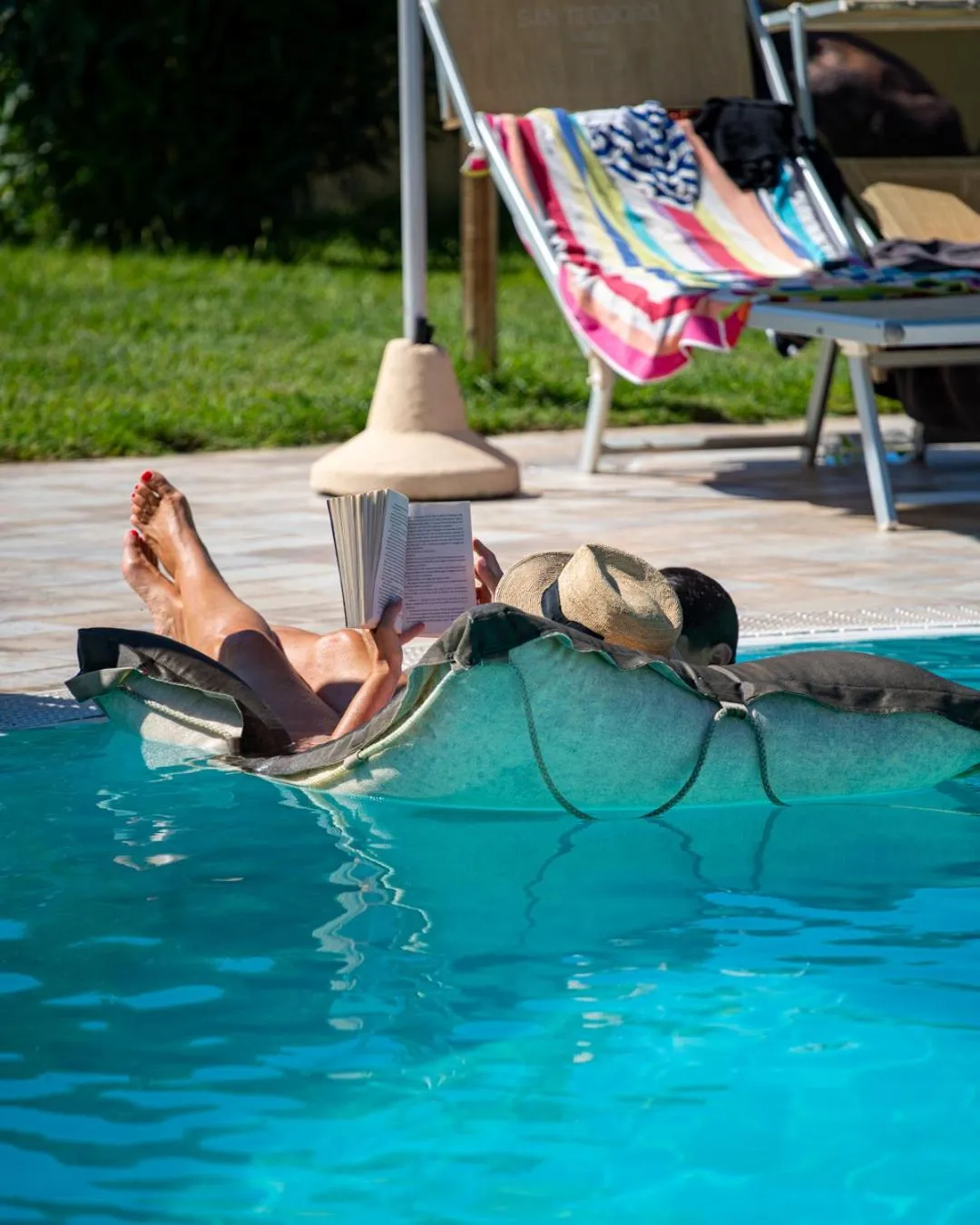 Swimming pool in Hotel San Teodoro