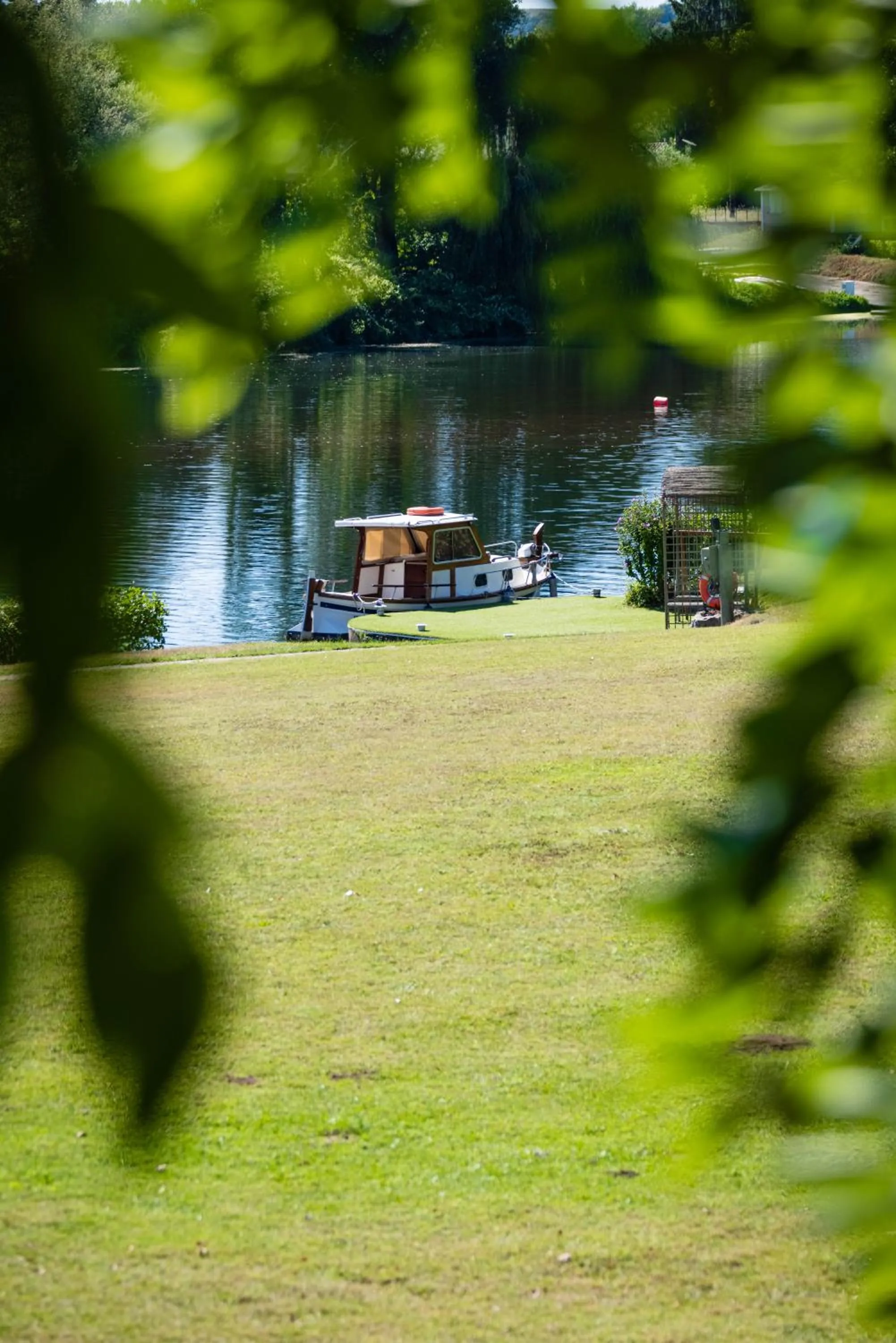 Garden in Relais & Châteaux Hôtel La Réserve