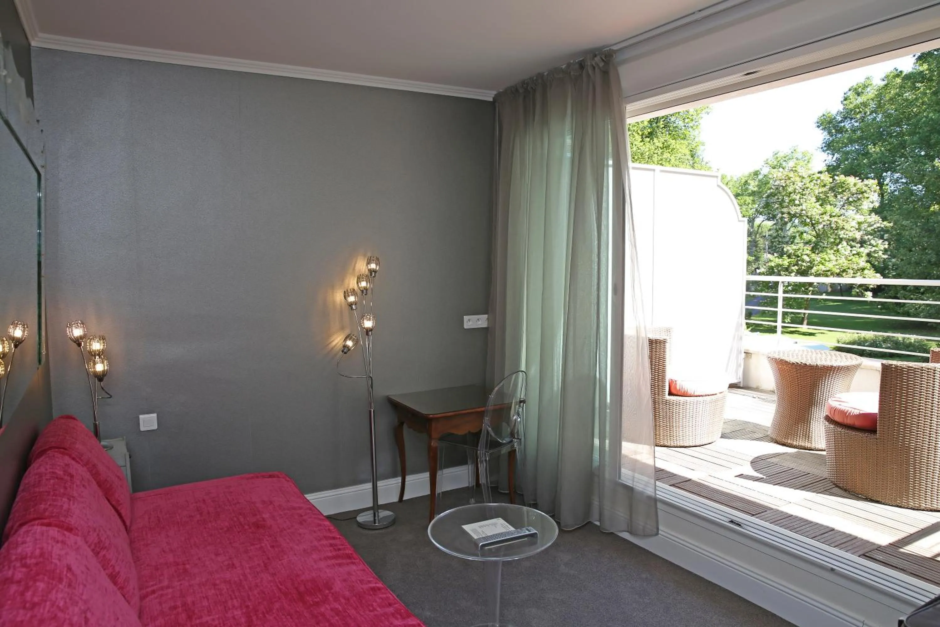 Balcony/Terrace in Relais & Châteaux Hôtel La Réserve