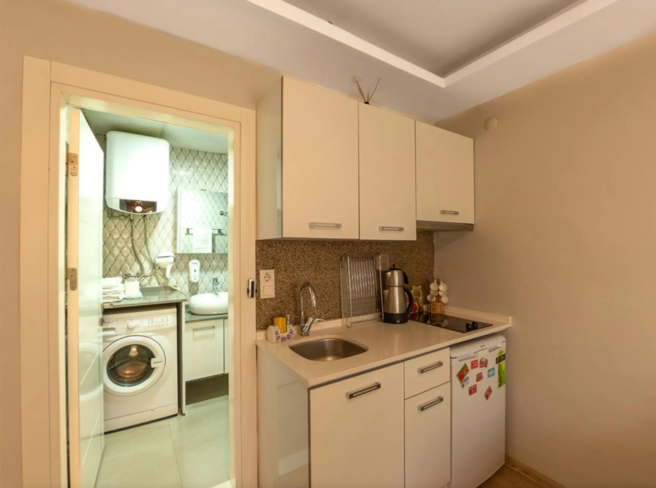 Coffee/tea facilities in Sigacik Marina Apart Hotel