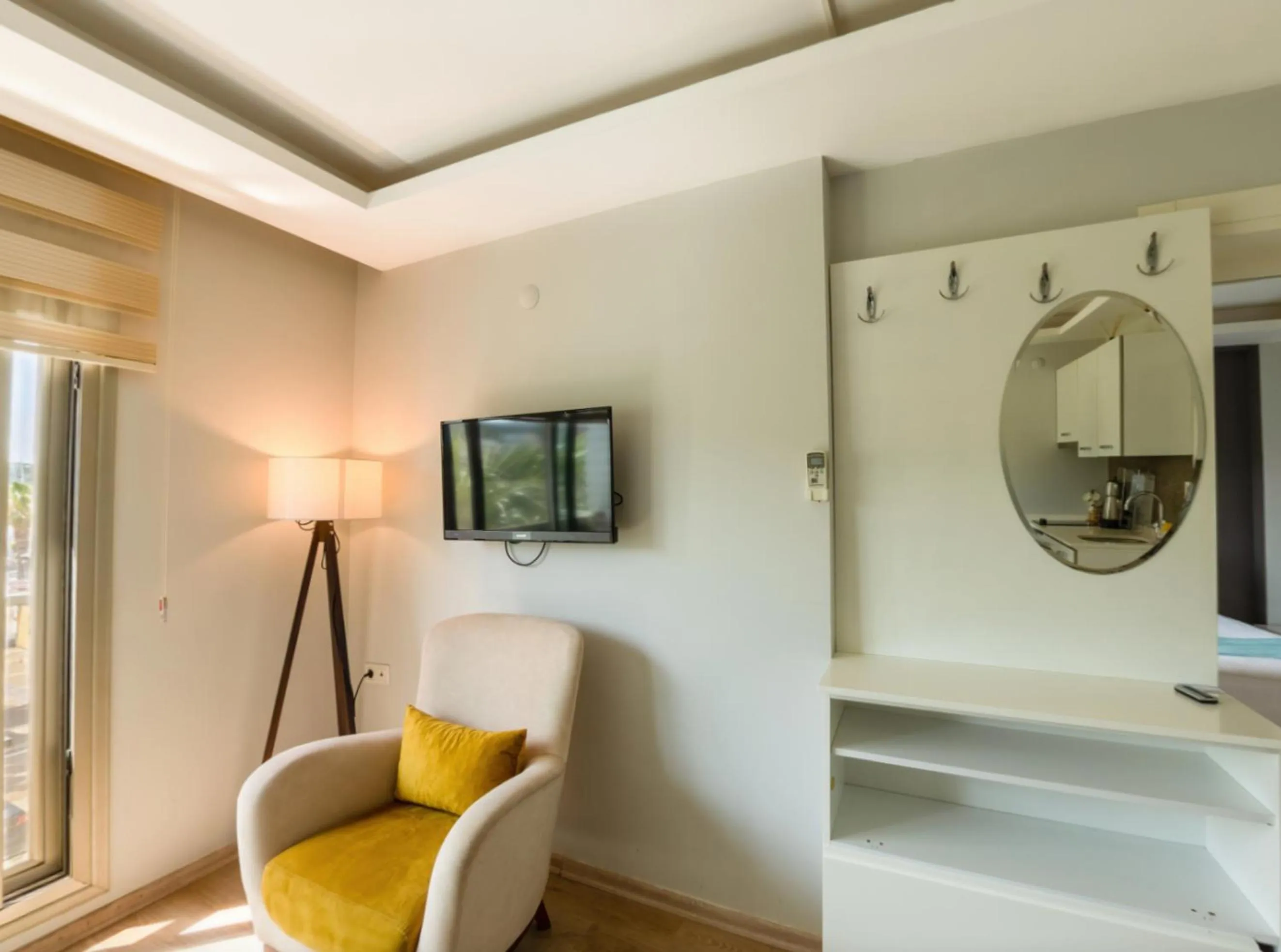 Living room in Sigacik Marina Apart Hotel