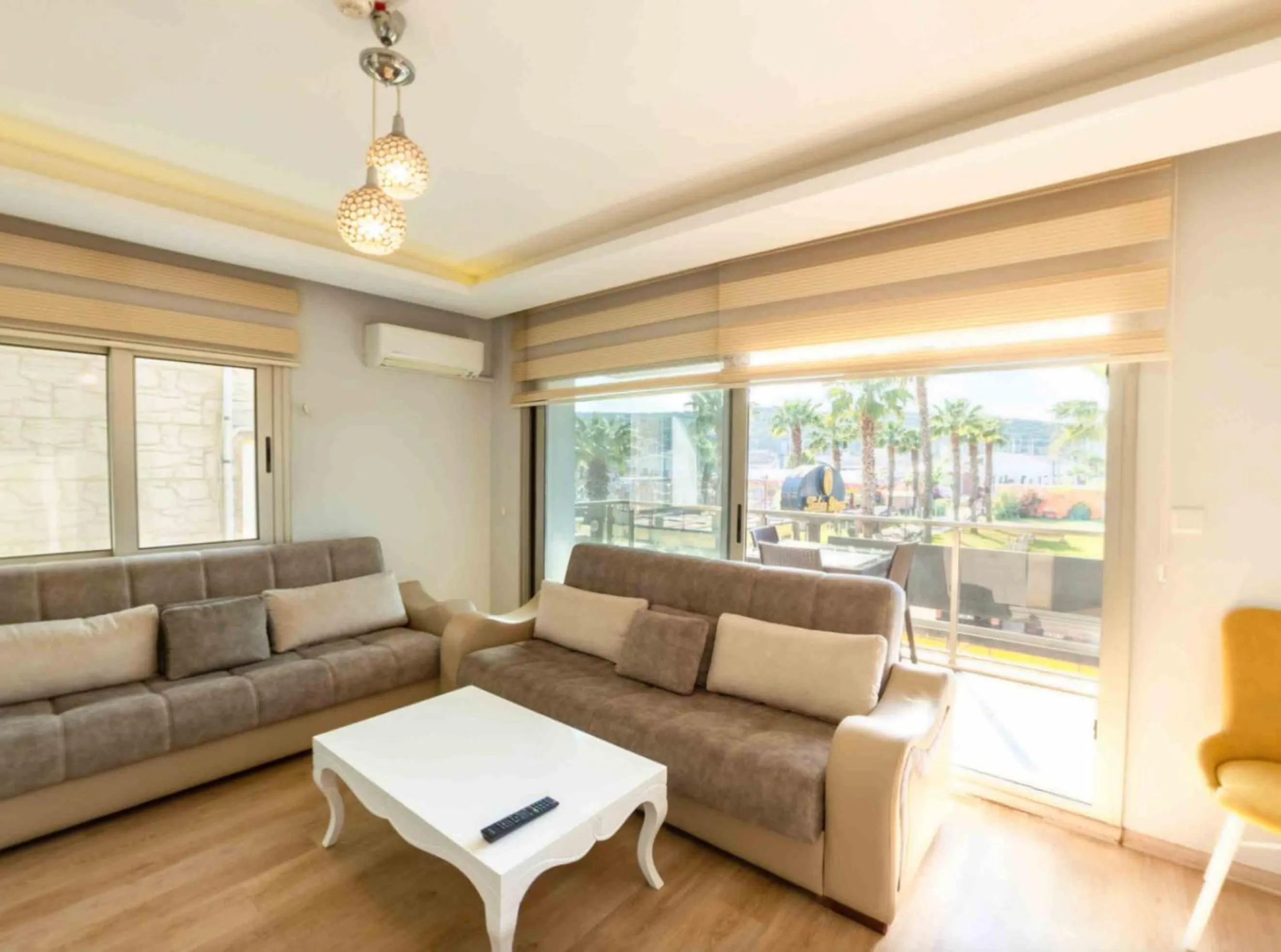 Living room in Sigacik Marina Apart Hotel