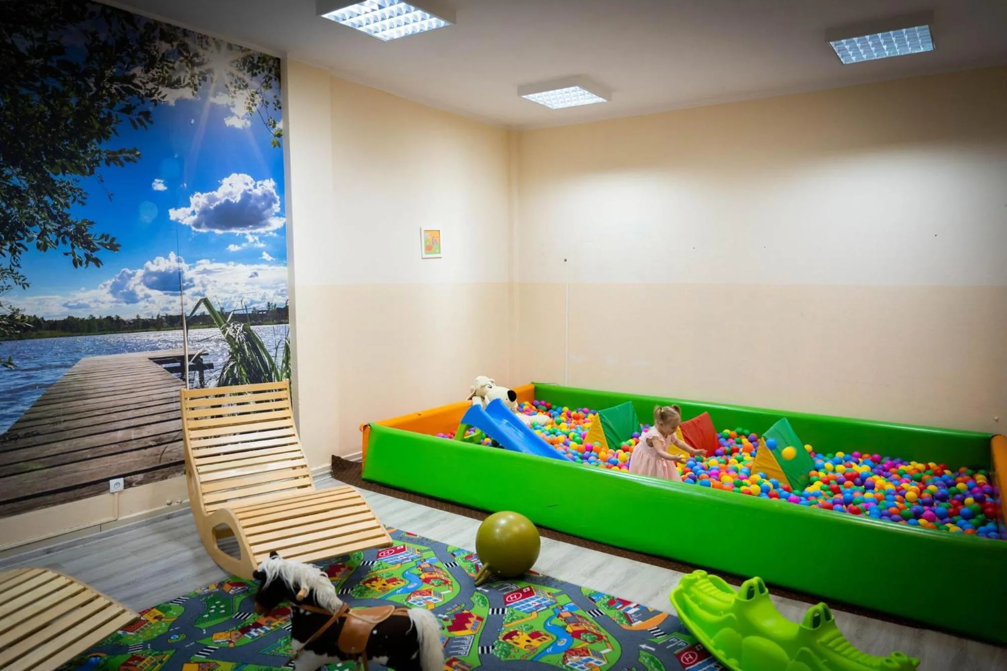 Children play ground in Hotel Anek