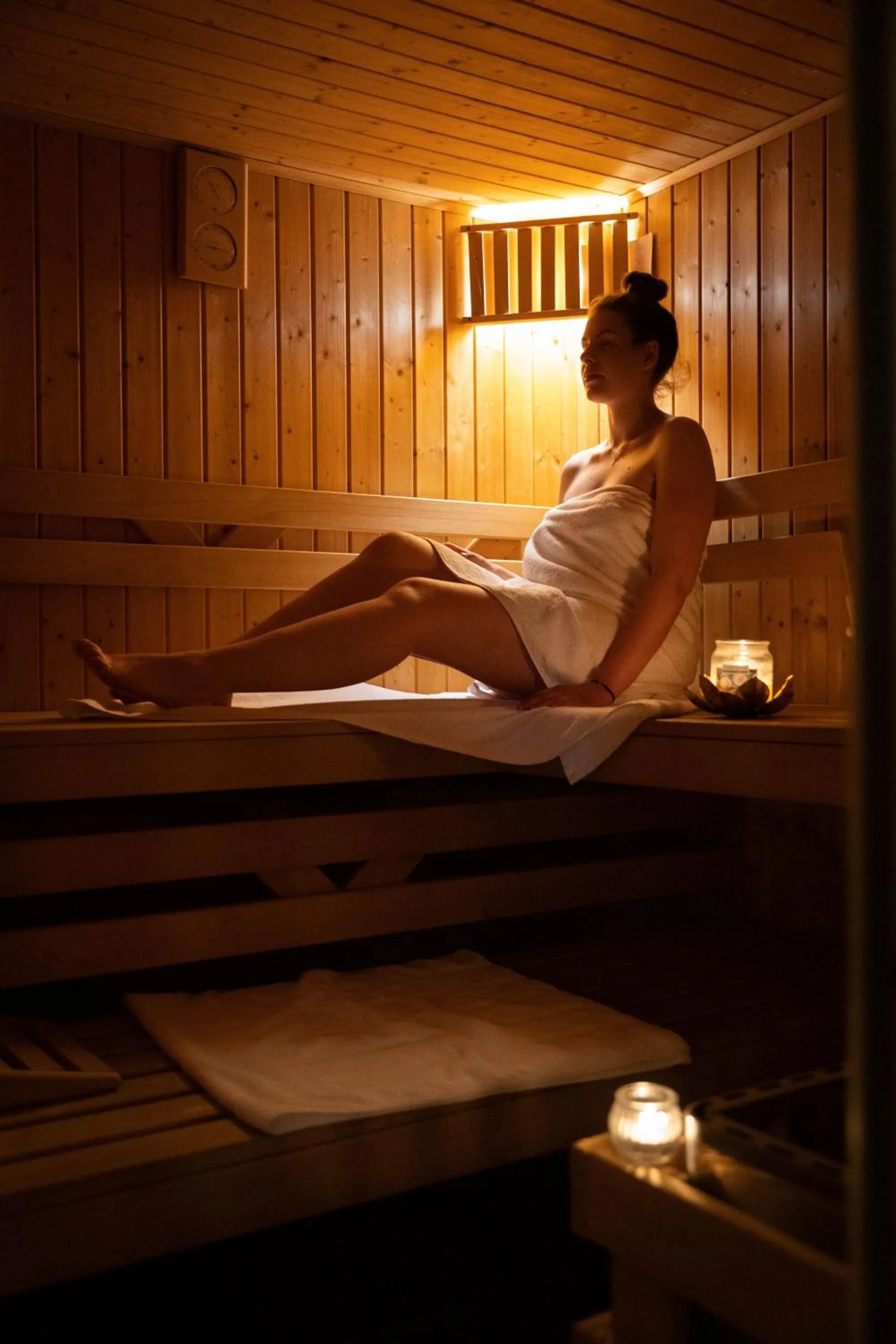 Sauna in Hotel Anek