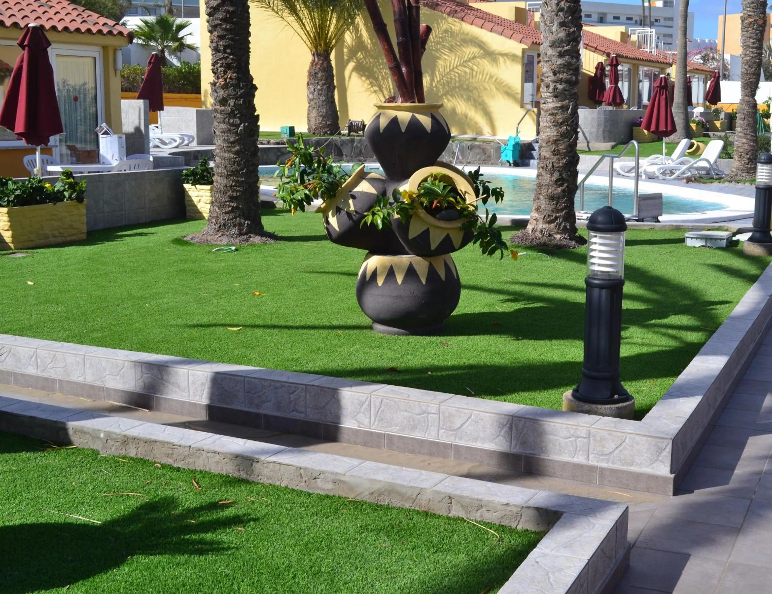 Garden in Bungalows Club Primavera