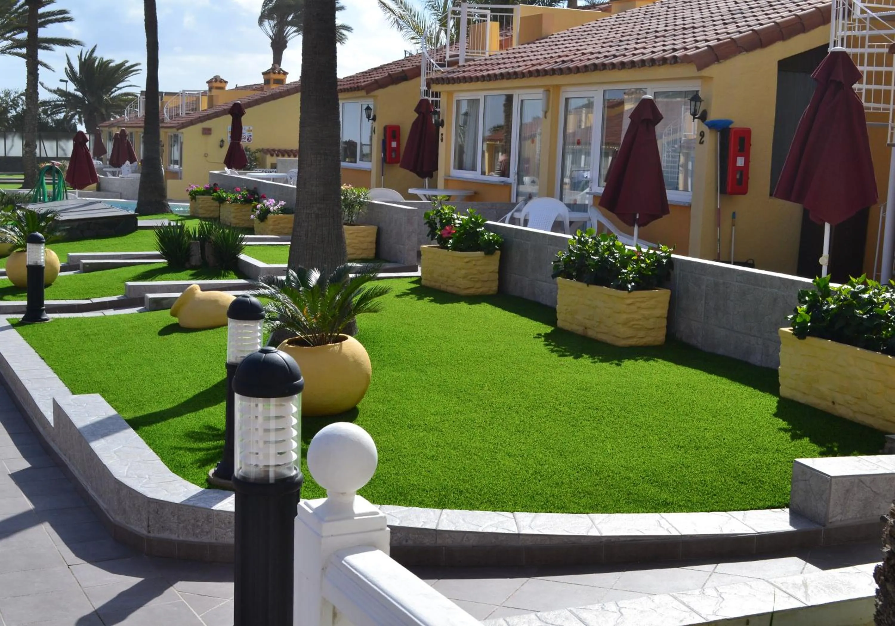 Garden in Bungalows Club Primavera