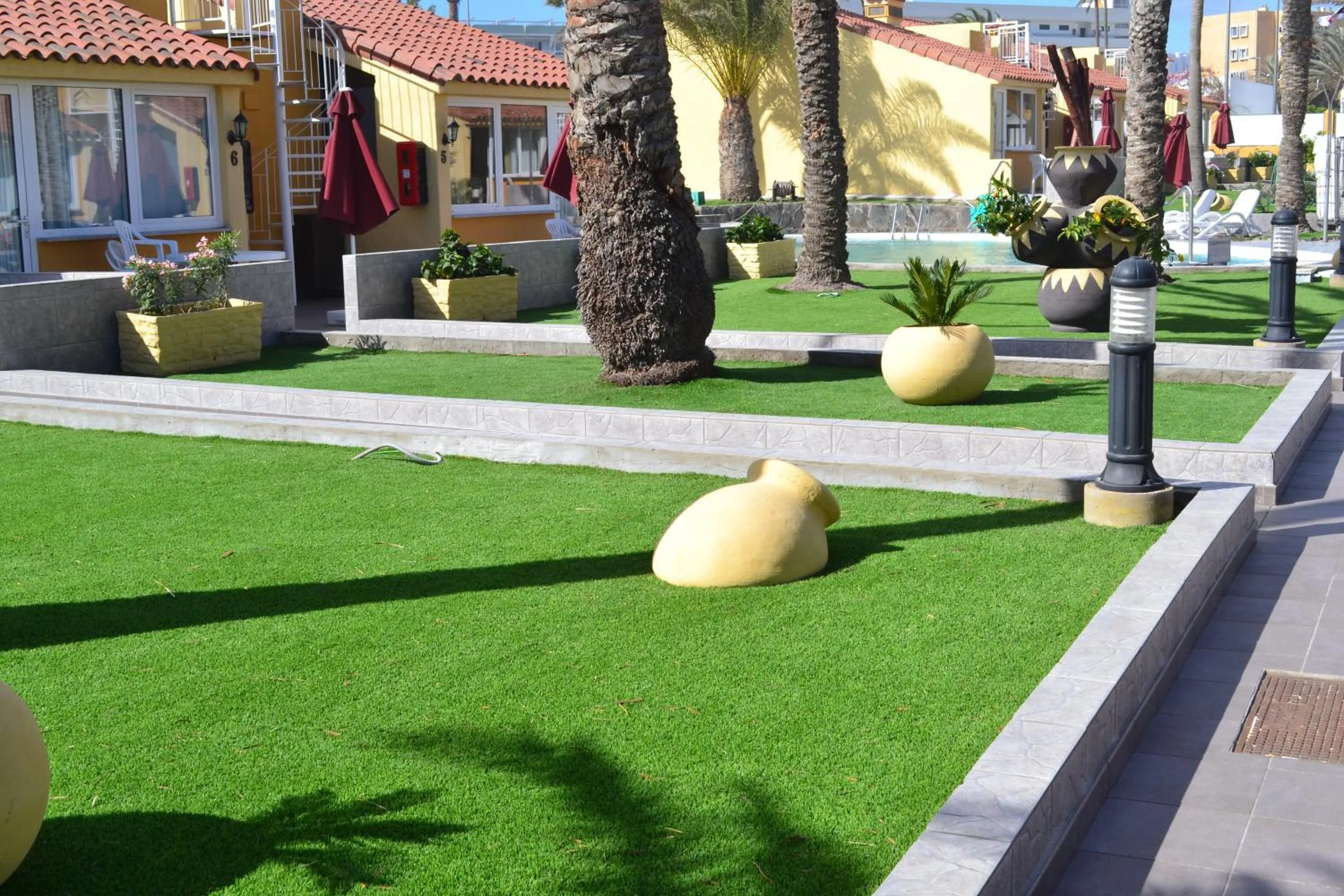 Garden in Bungalows Club Primavera