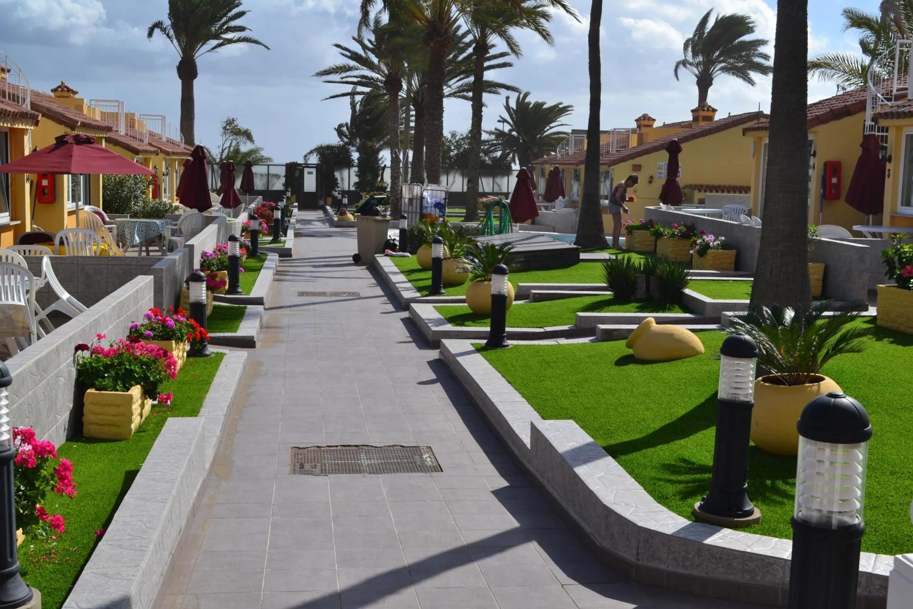 Garden in Bungalows Club Primavera