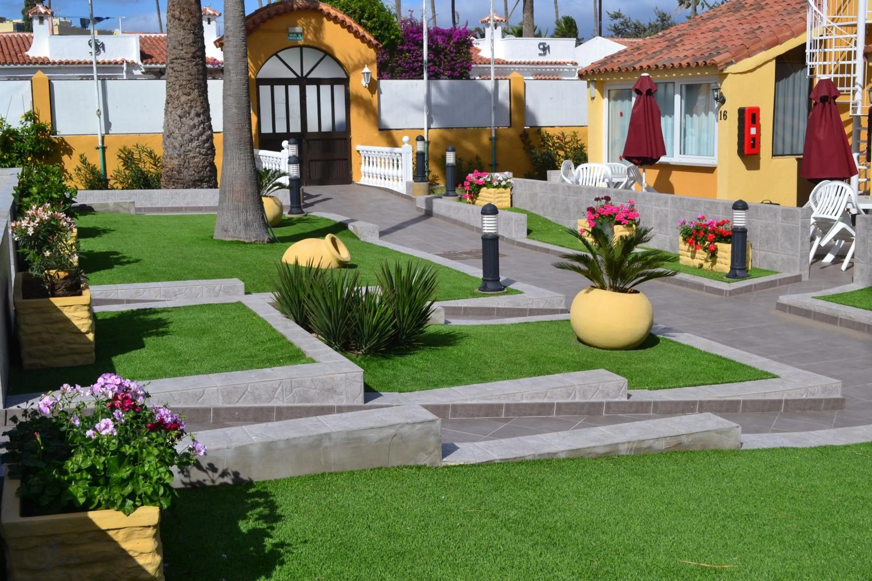 Garden in Bungalows Club Primavera