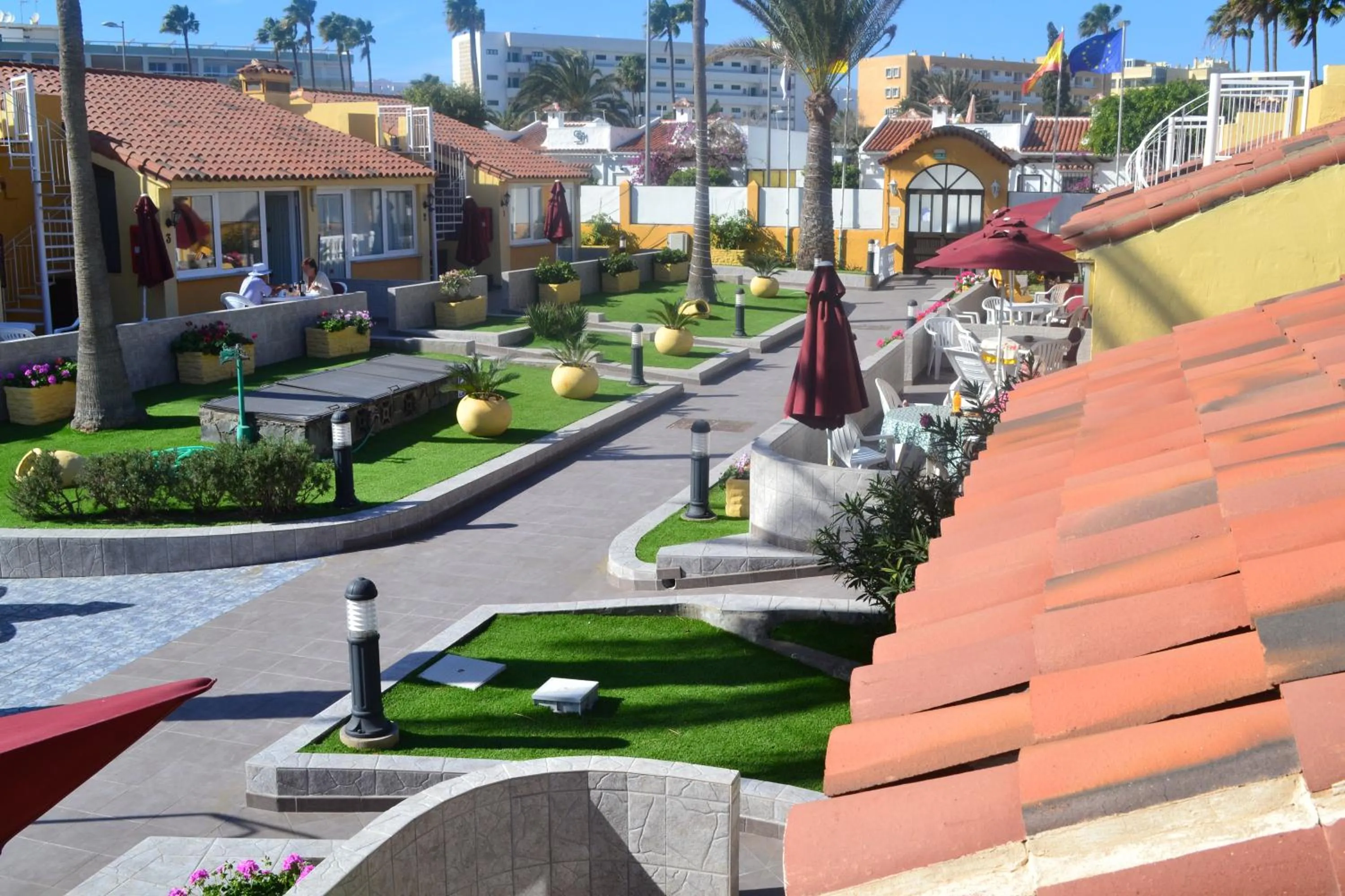 Garden in Bungalows Club Primavera