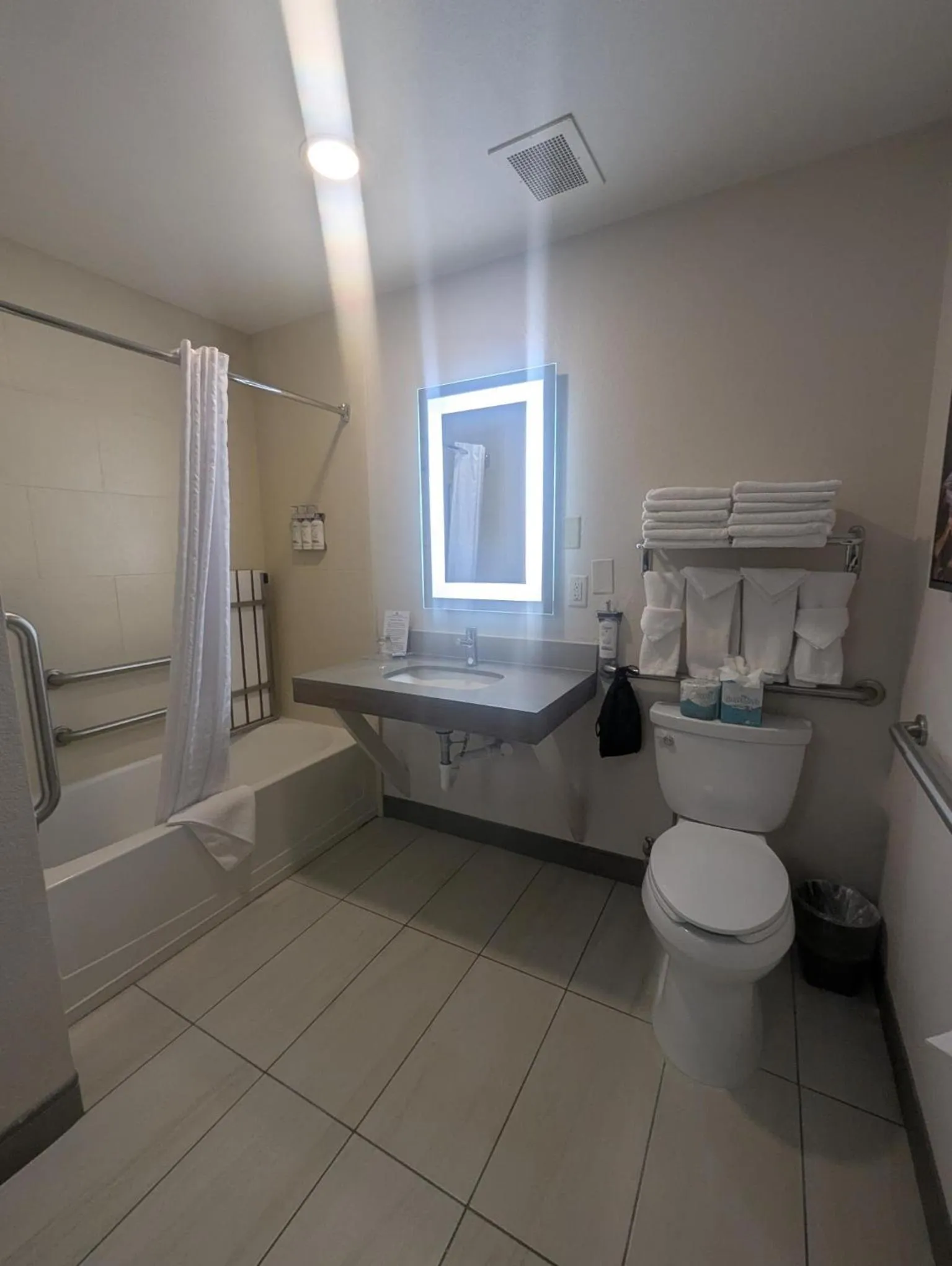 Bathroom in Candlewood Suites Loveland by IHG