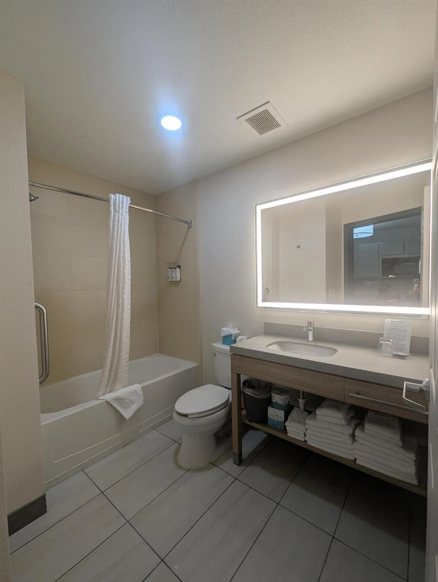 Bathroom in Candlewood Suites Loveland by IHG