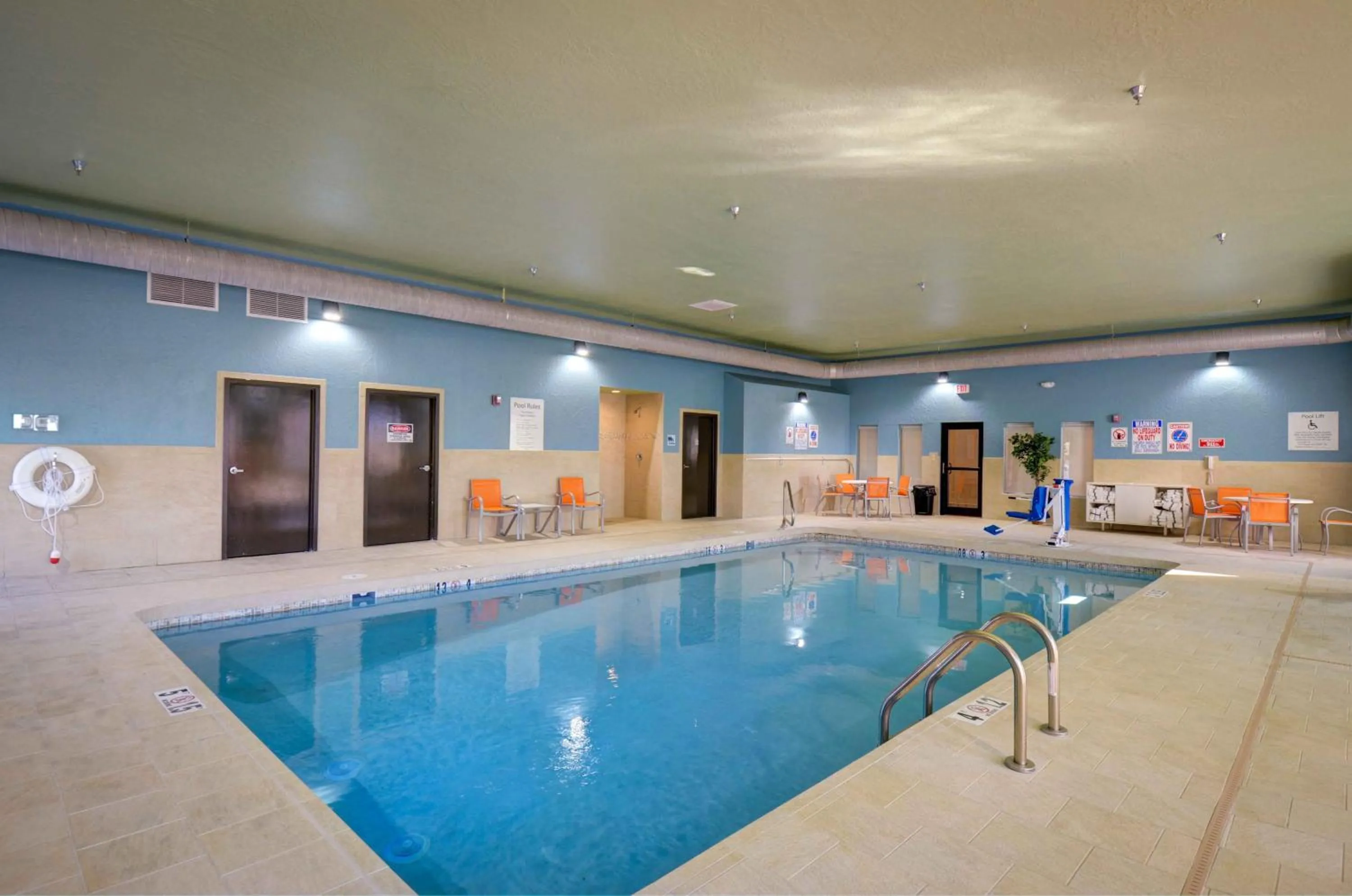 Swimming pool in Holiday Inn Express & Suites North Platte by IHG