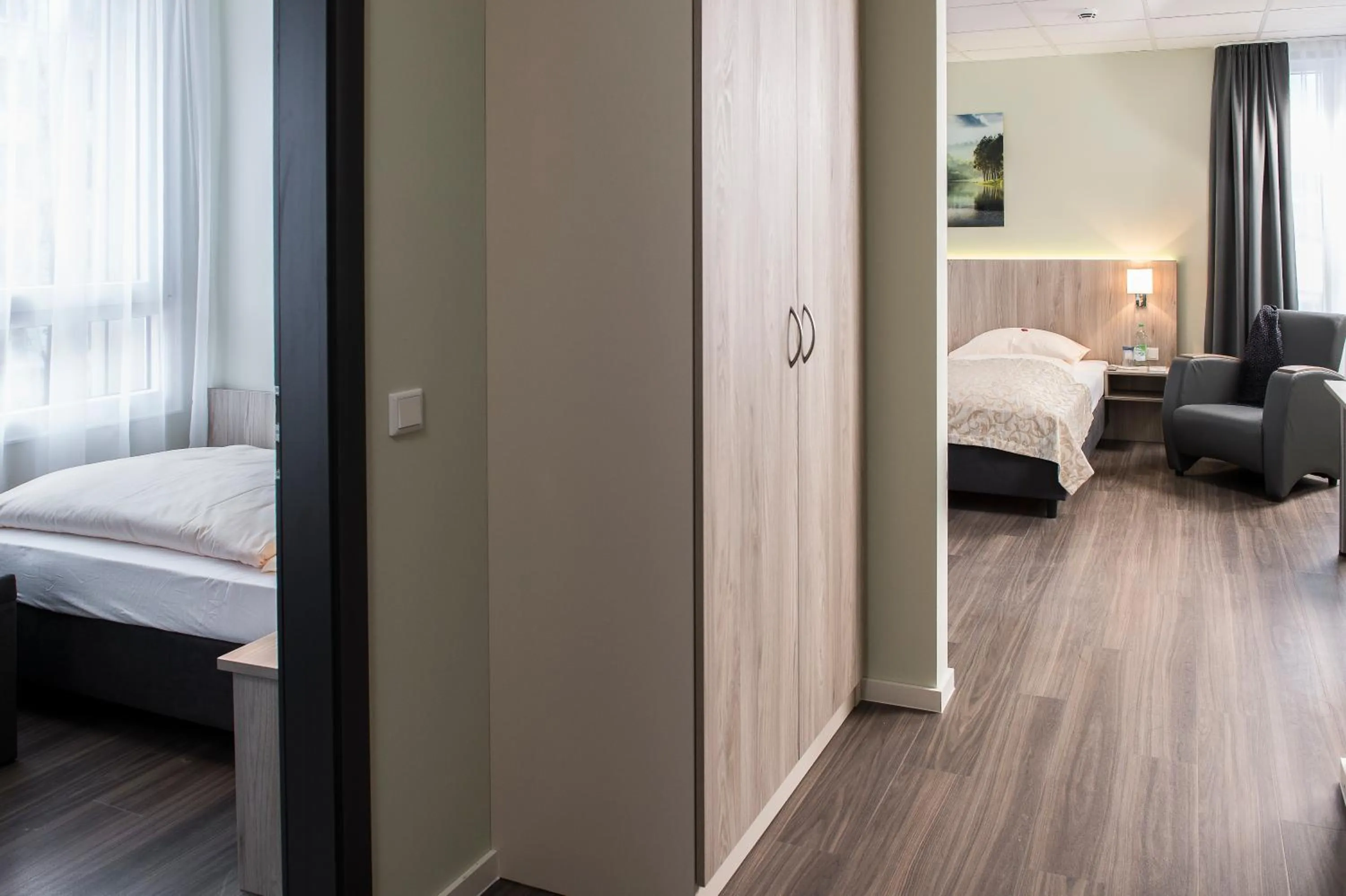 Photo of the whole room, Bed in AINO Aparthotel Olympiapark