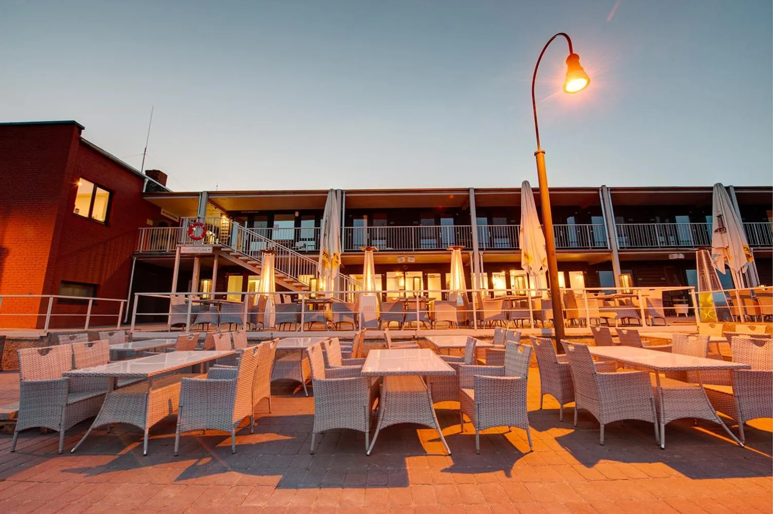 Property building in Smiltynės Jachtklubas