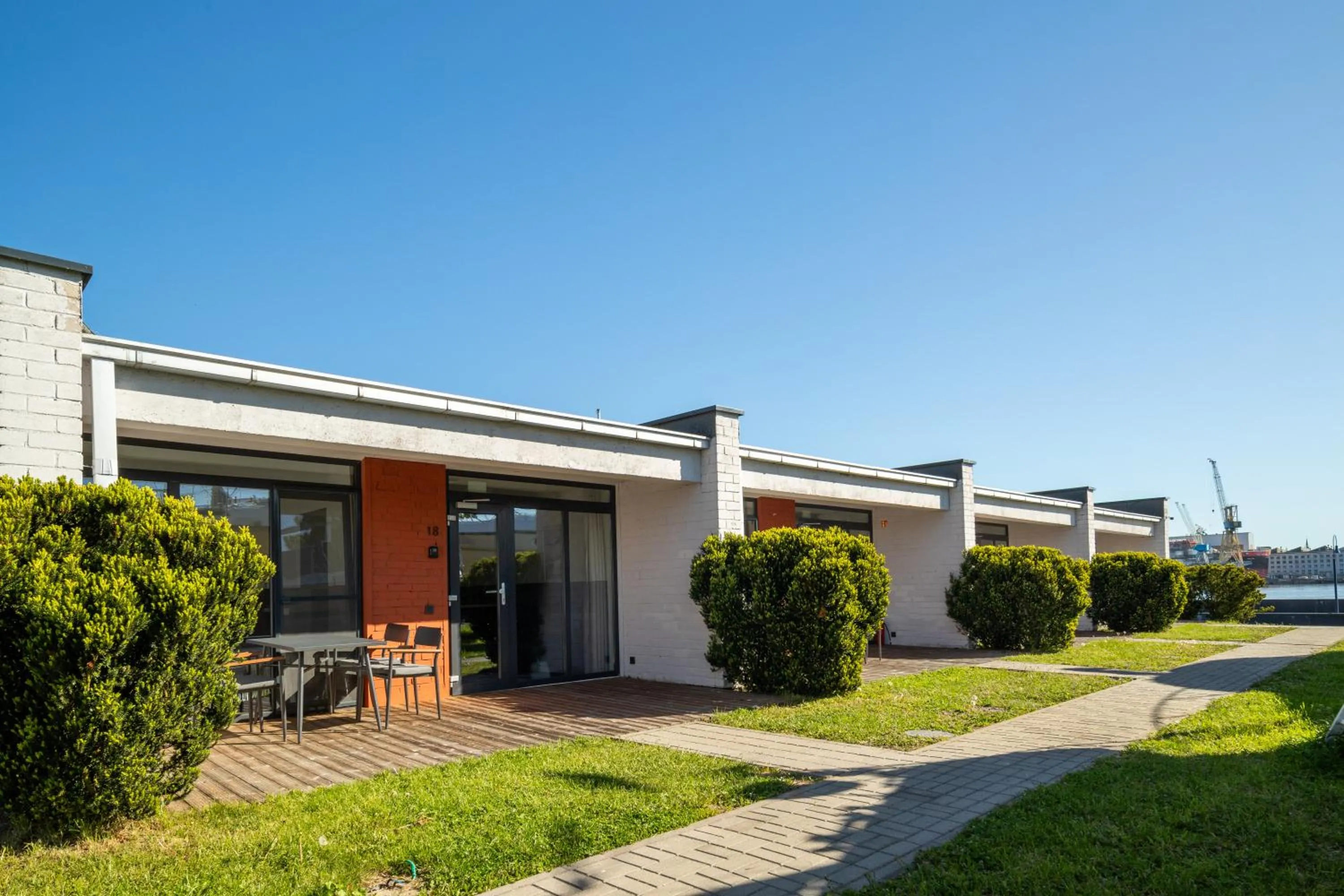 Property building in Smiltynės Jachtklubas