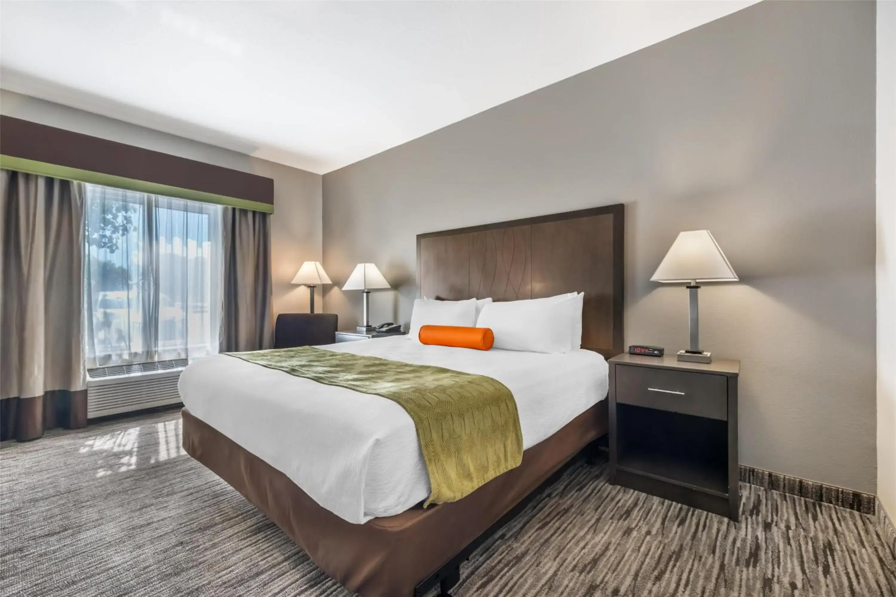 King Room with Mobility Accessible Tub and Sofa Bed in Best Western Plus Liberal Hotel & Suites King Room with Mobility Accessible Tub and Sofa Bed in Best Western Plus Liberal Hotel & Suites