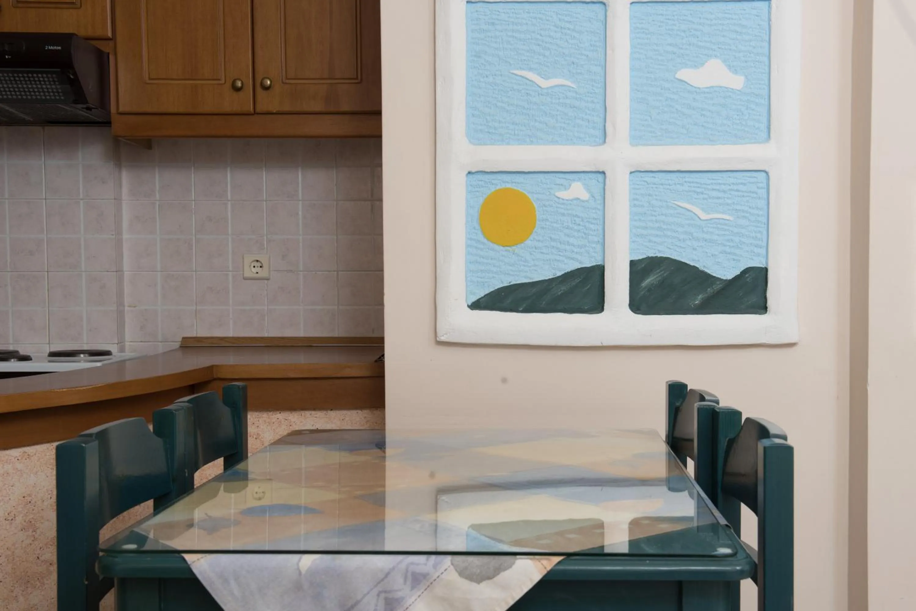 Kitchen or kitchenette in Sun Rise Hotel Apartments