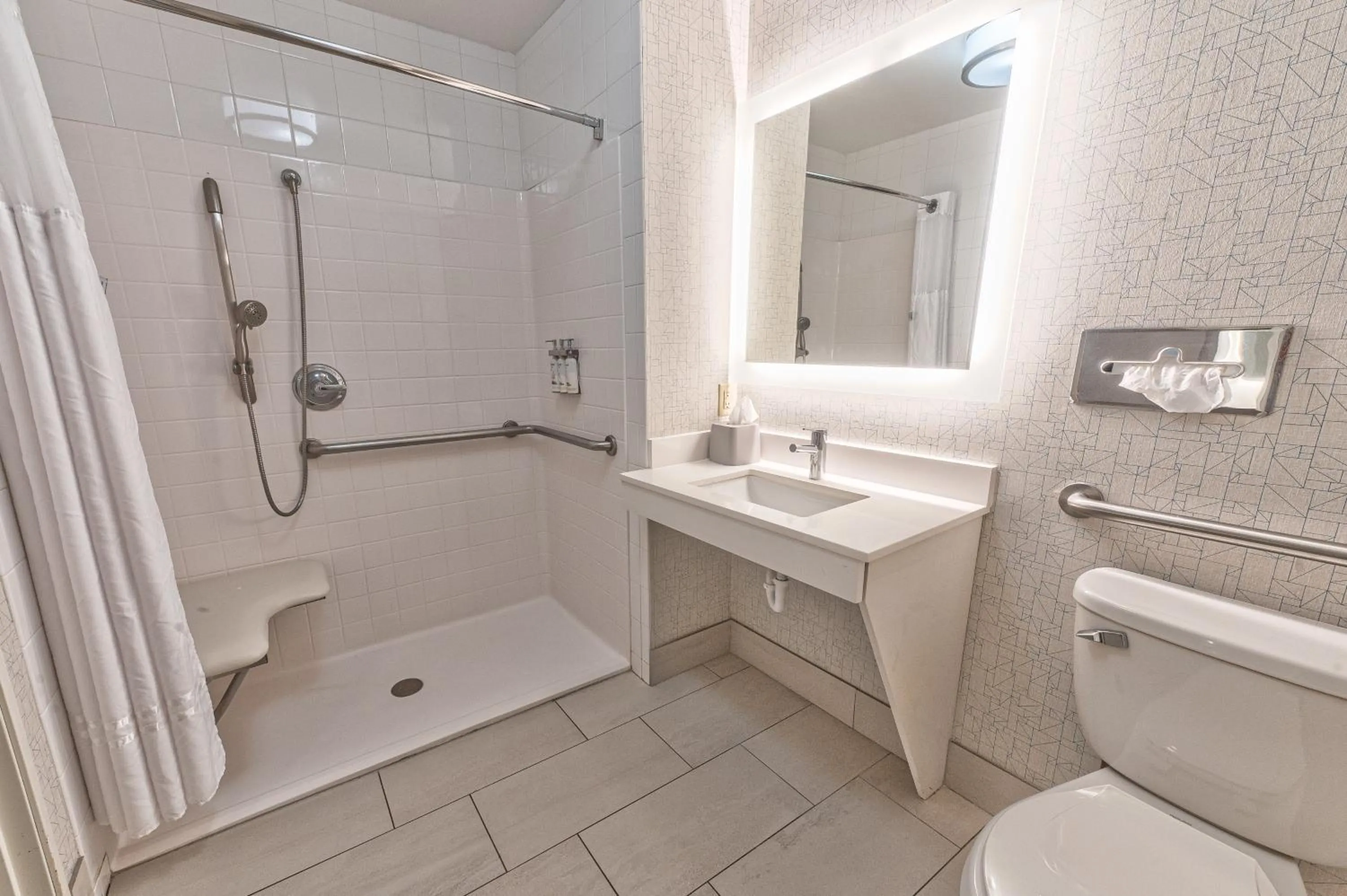 Bathroom in Holiday Inn Express Hotel & Suites Goshen by IHG