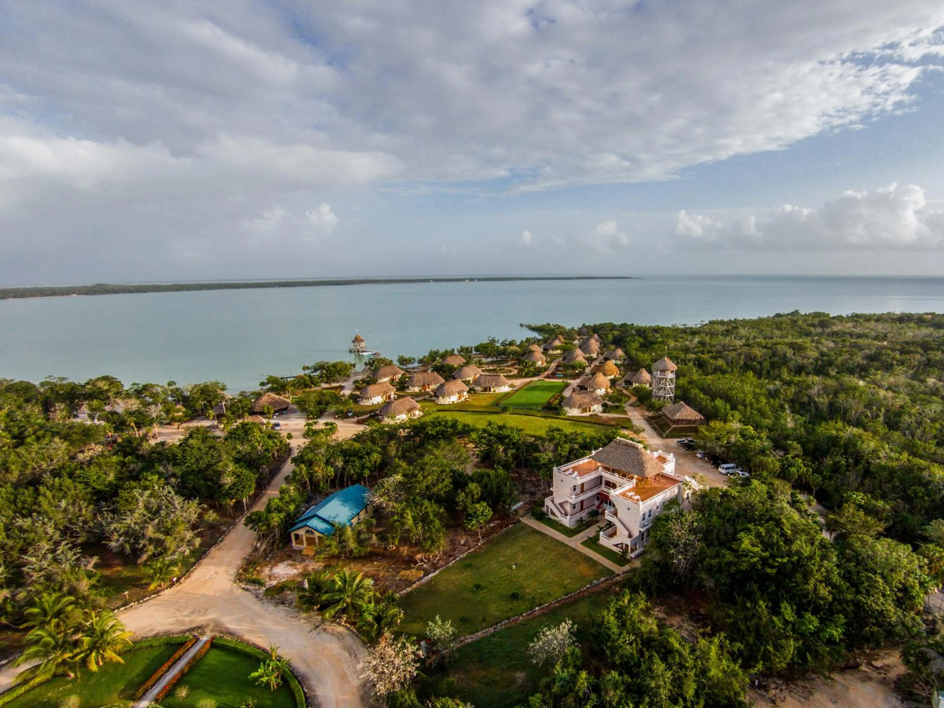 Bird's eye view in The Crimson Orchid Inn at Orchid Bay