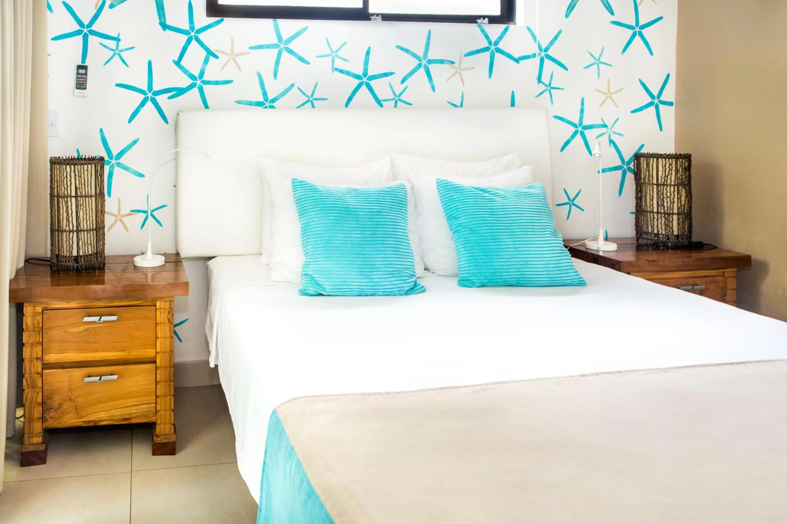 Bed in Tico Tico Villas - Adult Only