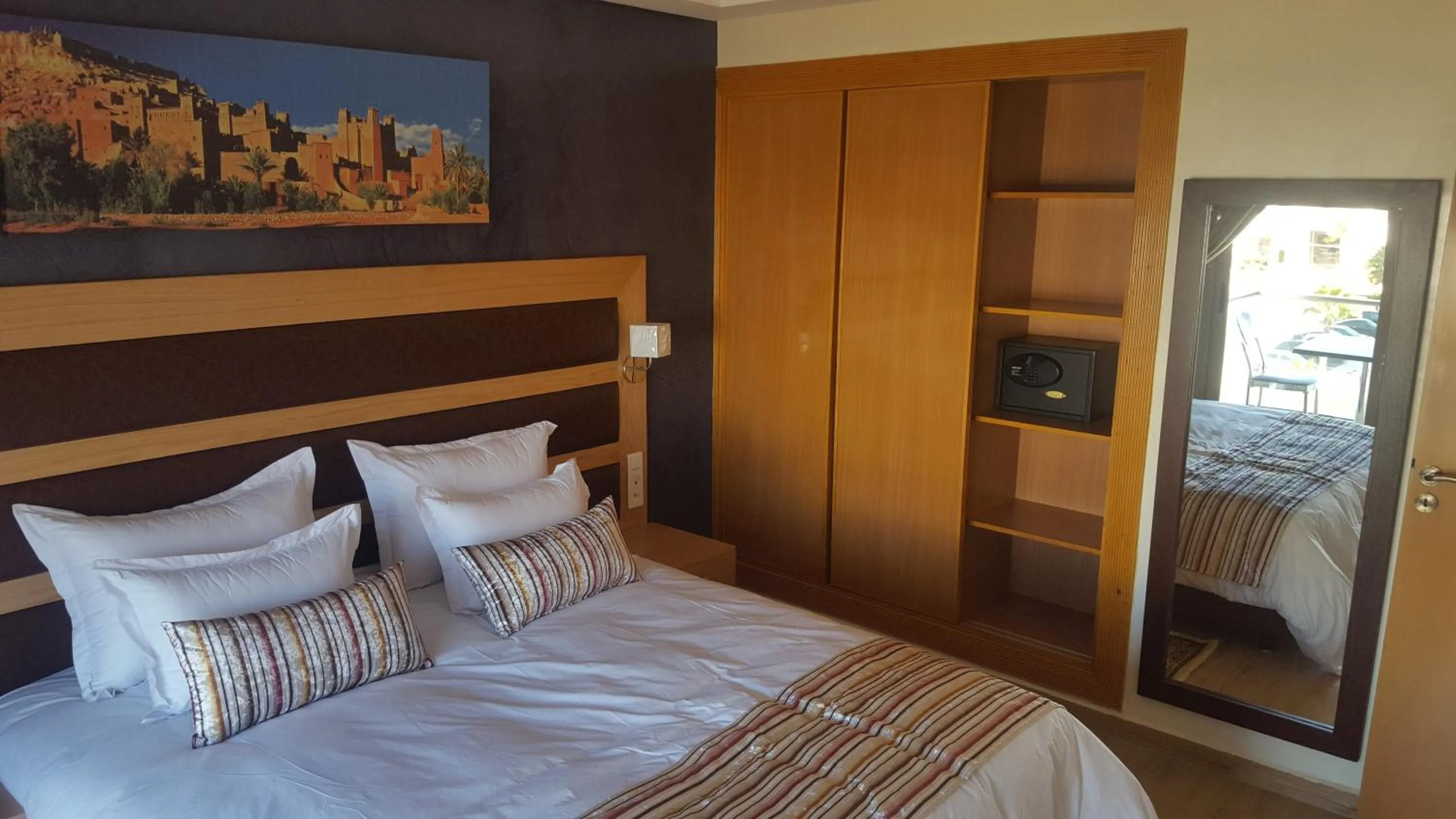 Bedroom, Bed in Rofaida Appart'Hotel