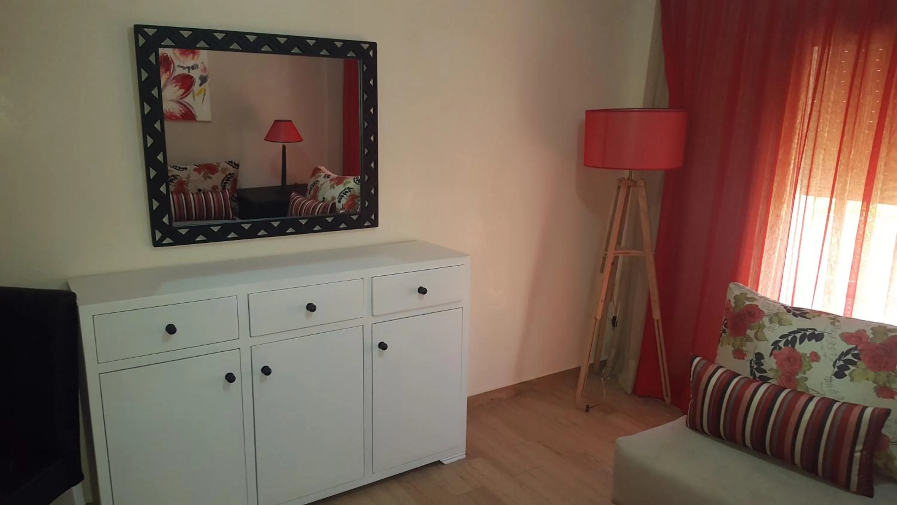 Seating area, Bed in Rofaida Appart'Hotel