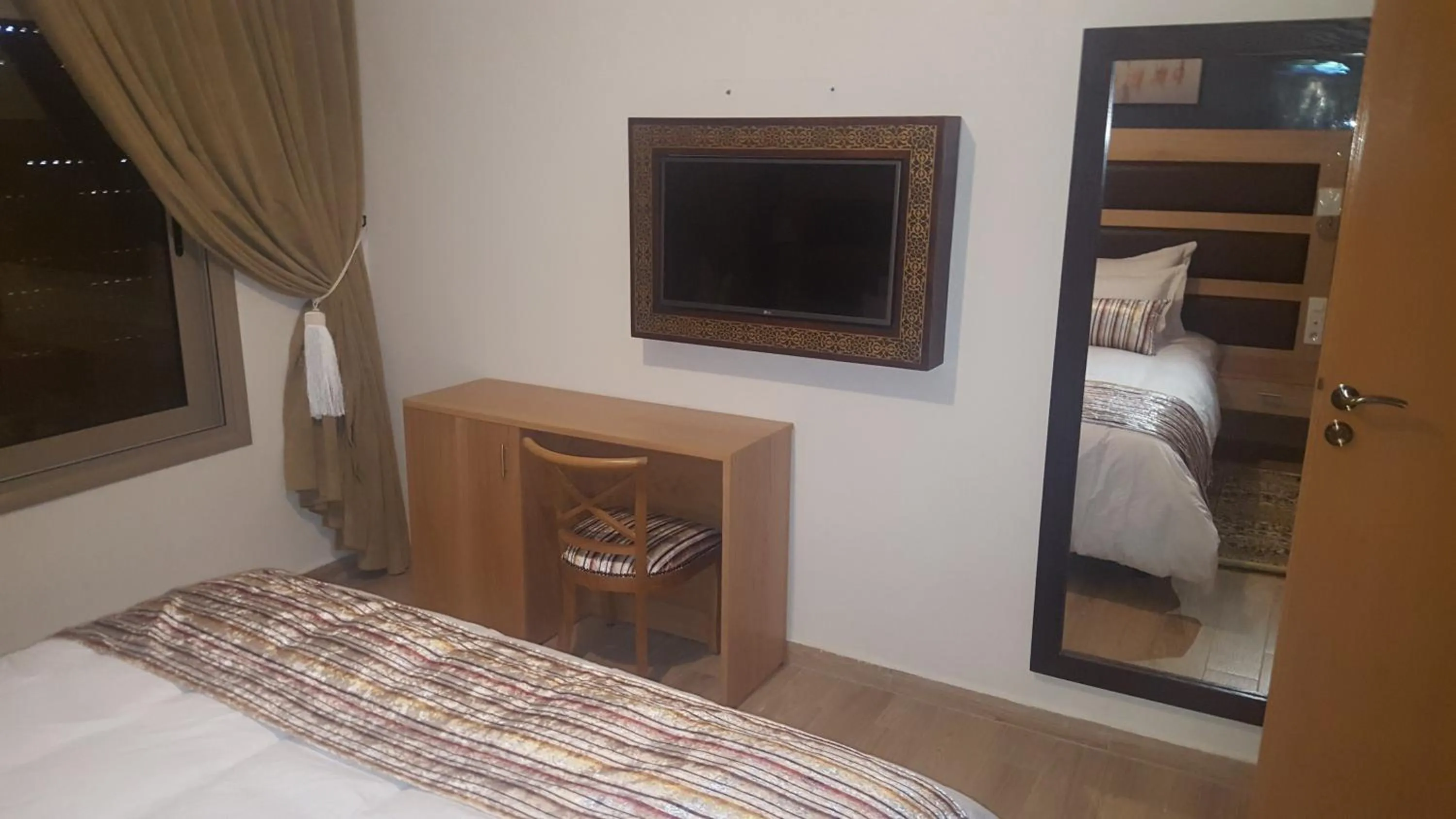 Decorative detail, Bed in Rofaida Appart'Hotel