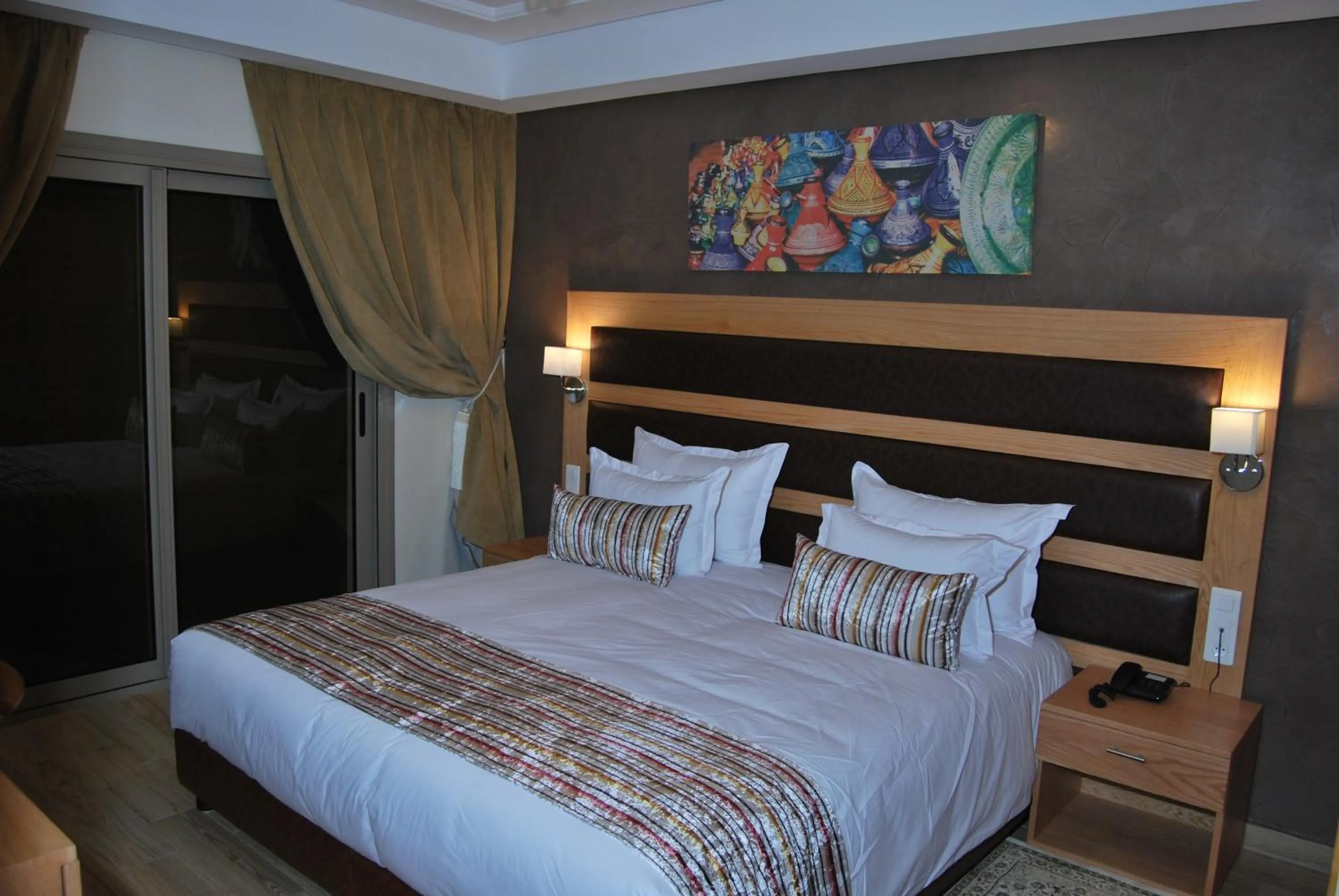 Bed in Rofaida Appart'Hotel