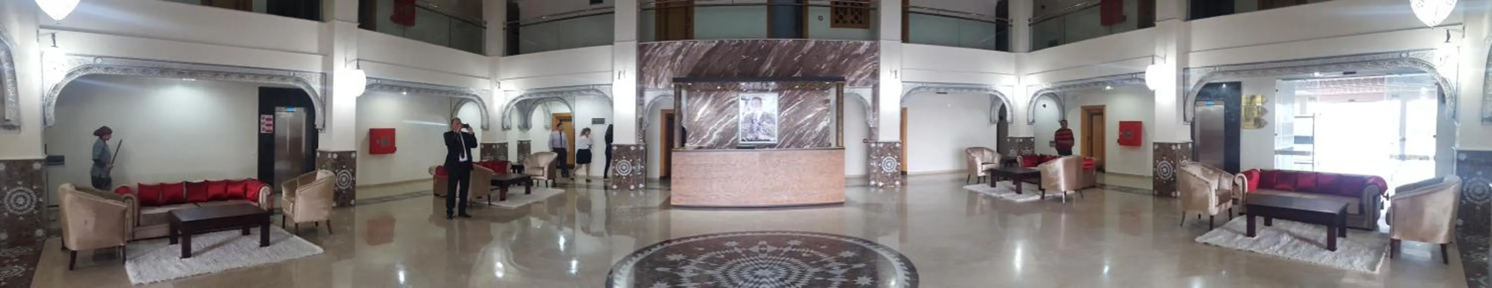 Lobby or reception in Rofaida Appart'Hotel