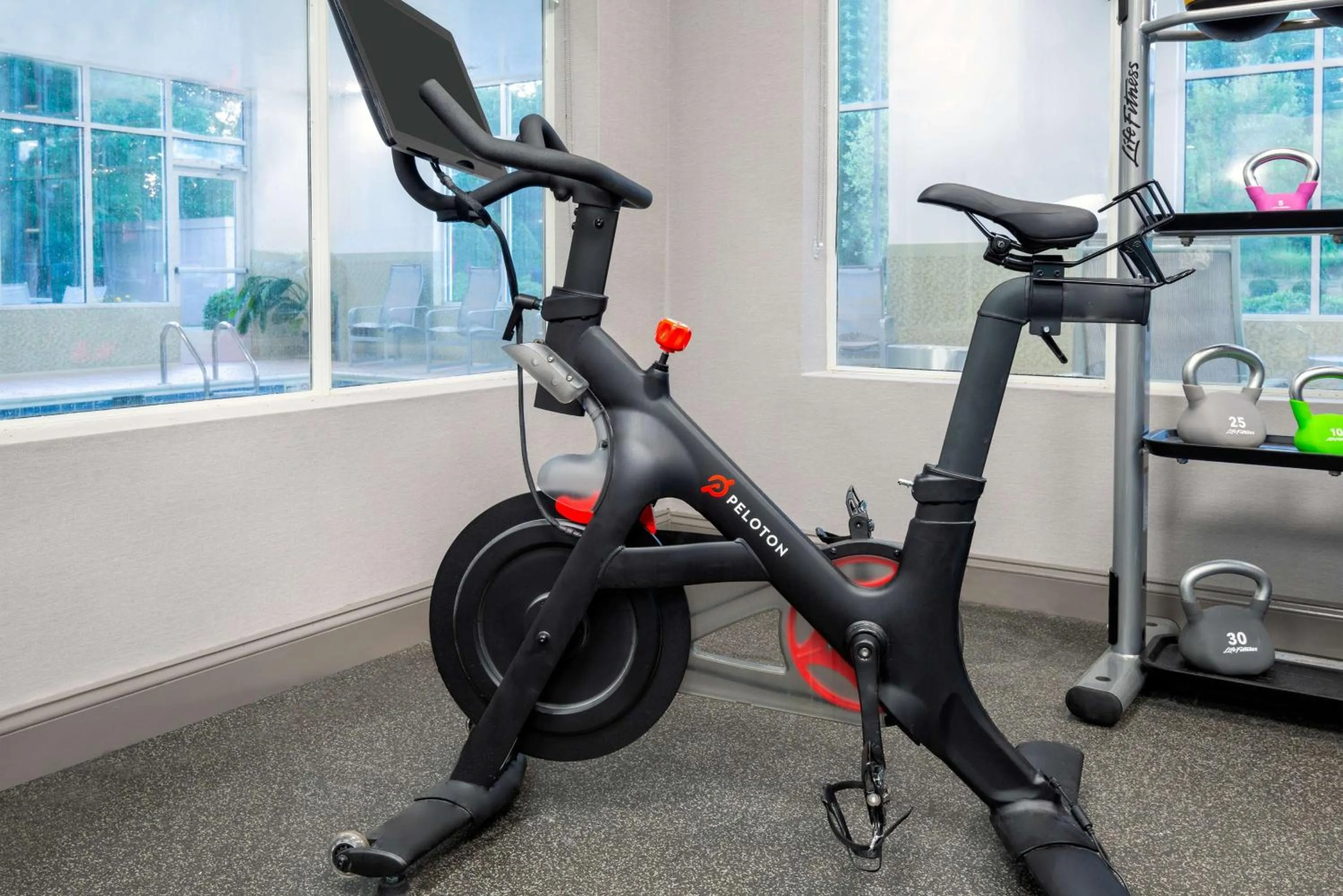 Fitness centre/facilities in Hampton Inn Petersburg - Southpark Mall