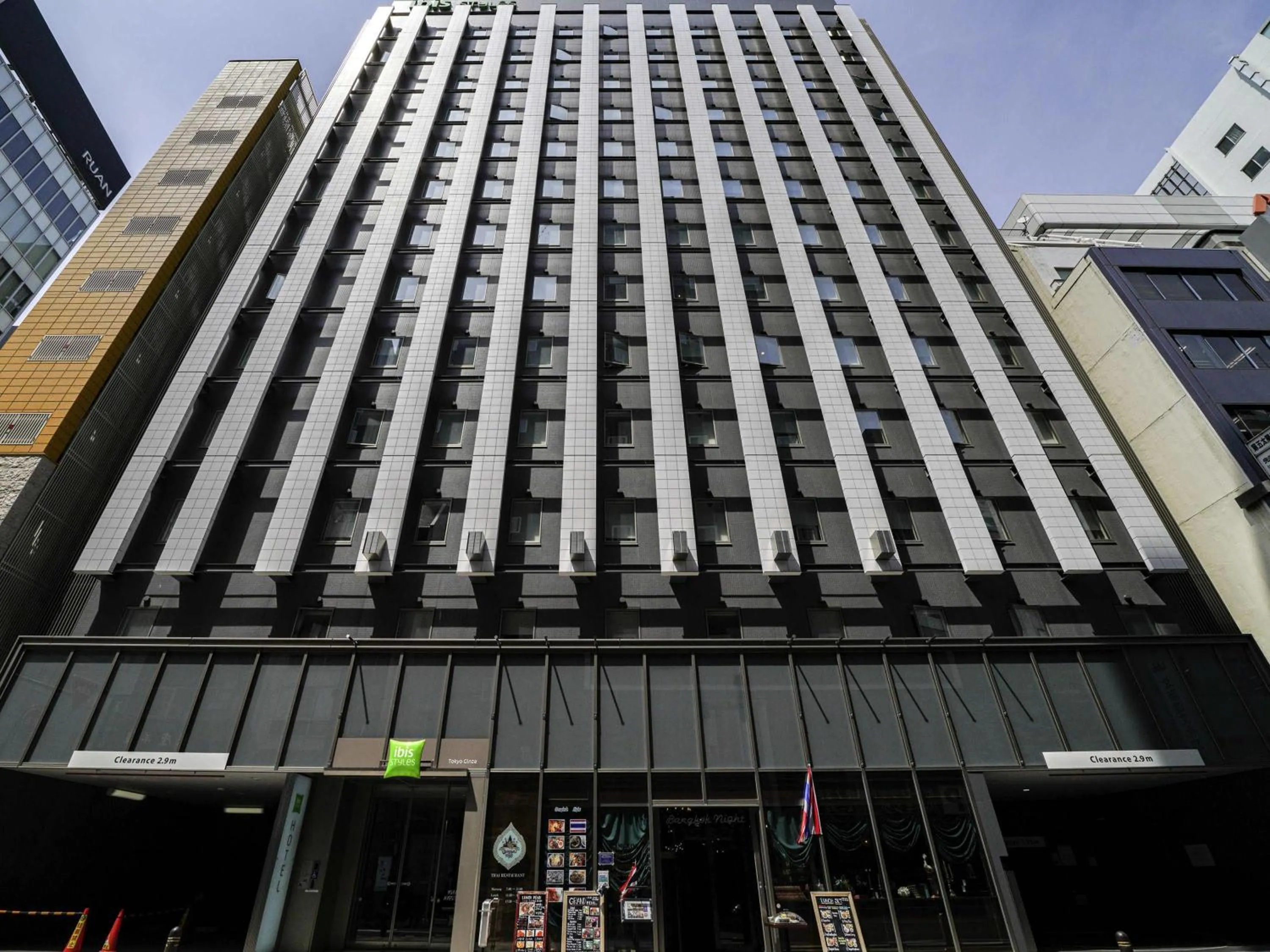 Property building in ibis Styles Tokyo Ginza