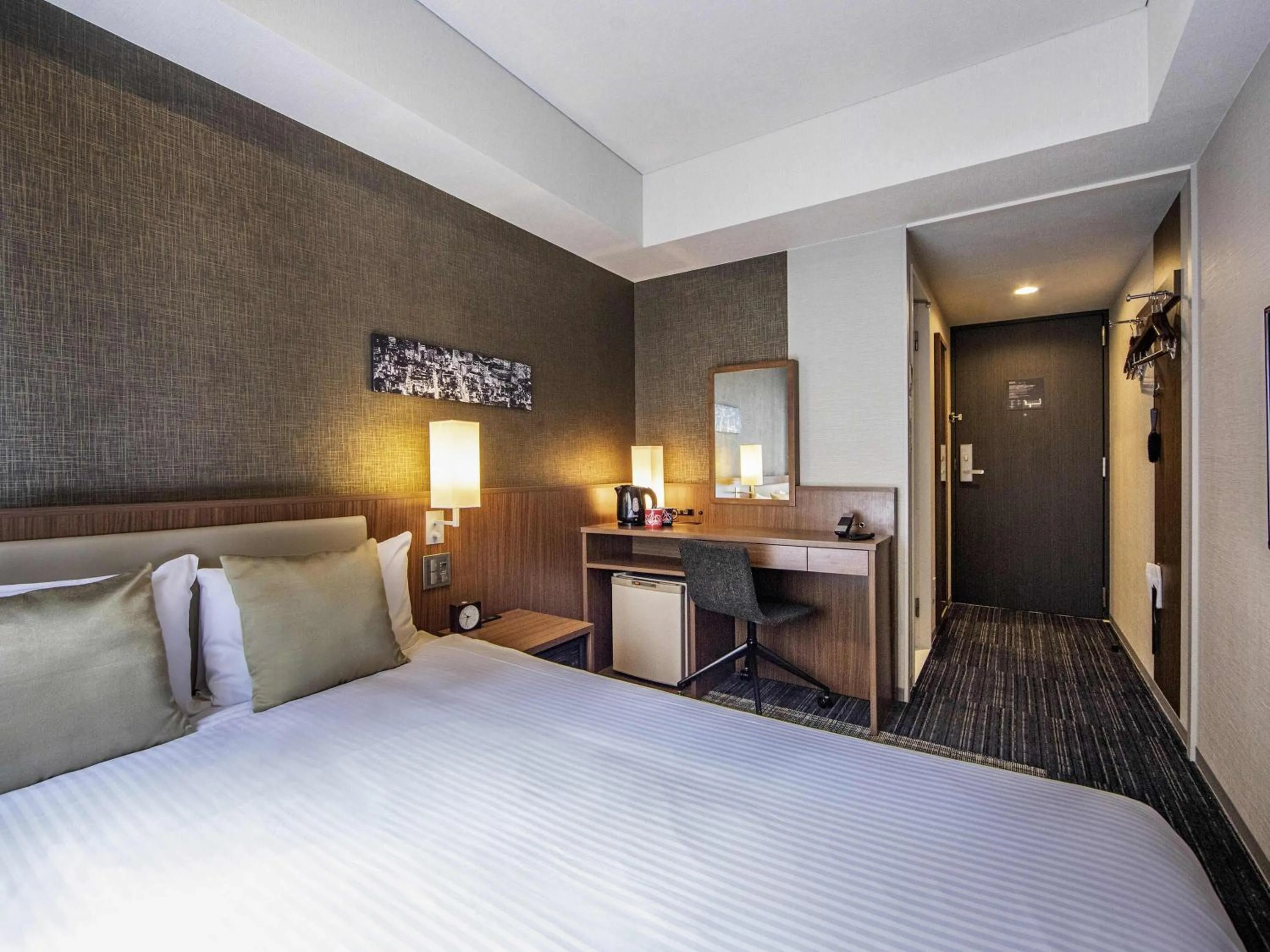 Bedroom, Bed in ibis Styles Tokyo Ginza