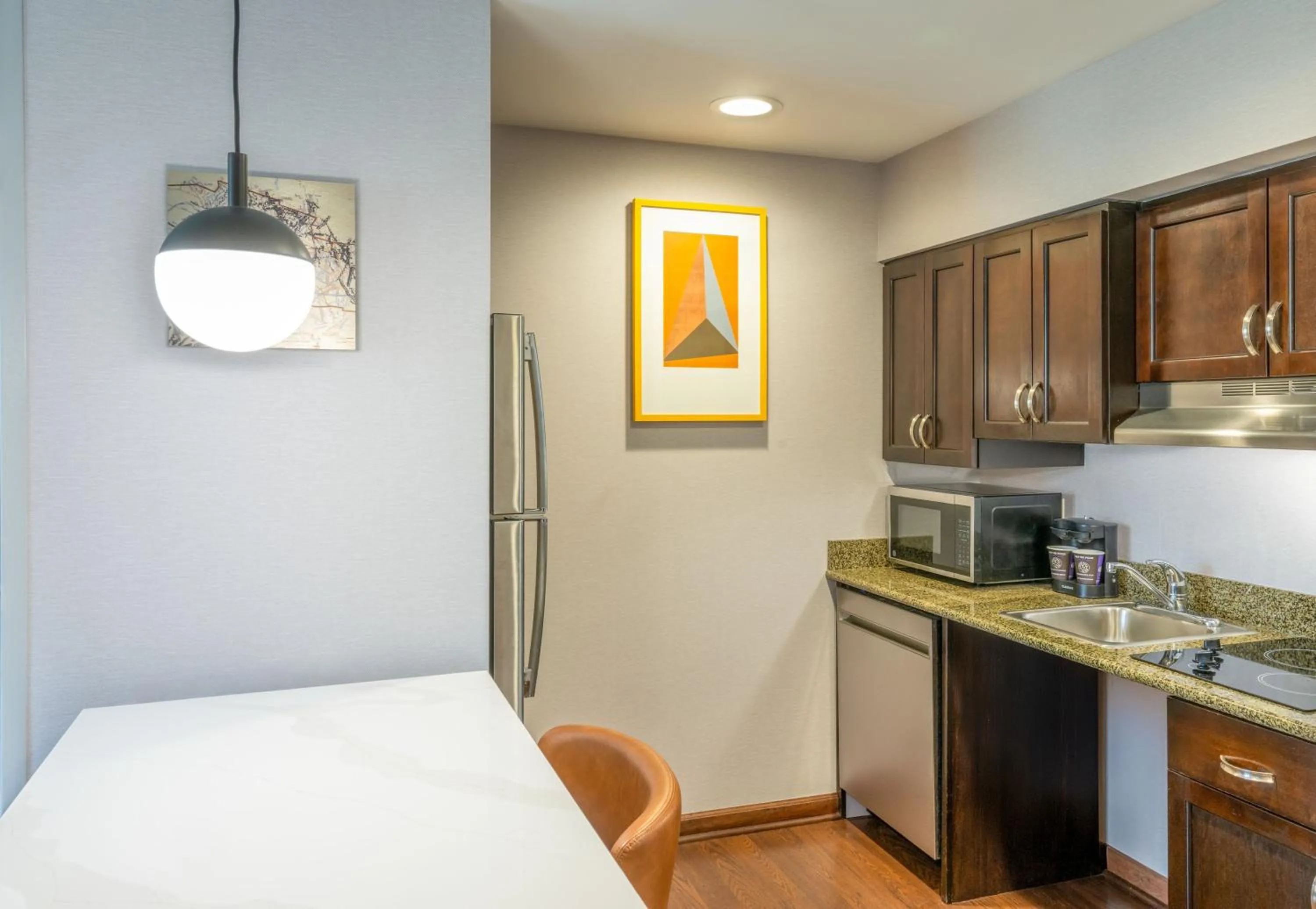kitchen in Homewood Suites by Hilton Pittsburgh-Southpointe