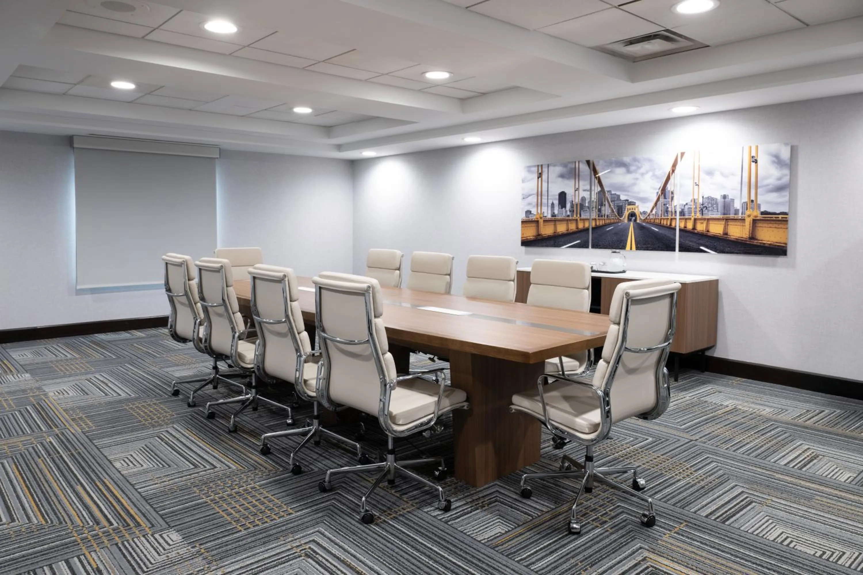 Meeting/conference room in Homewood Suites by Hilton Pittsburgh-Southpointe