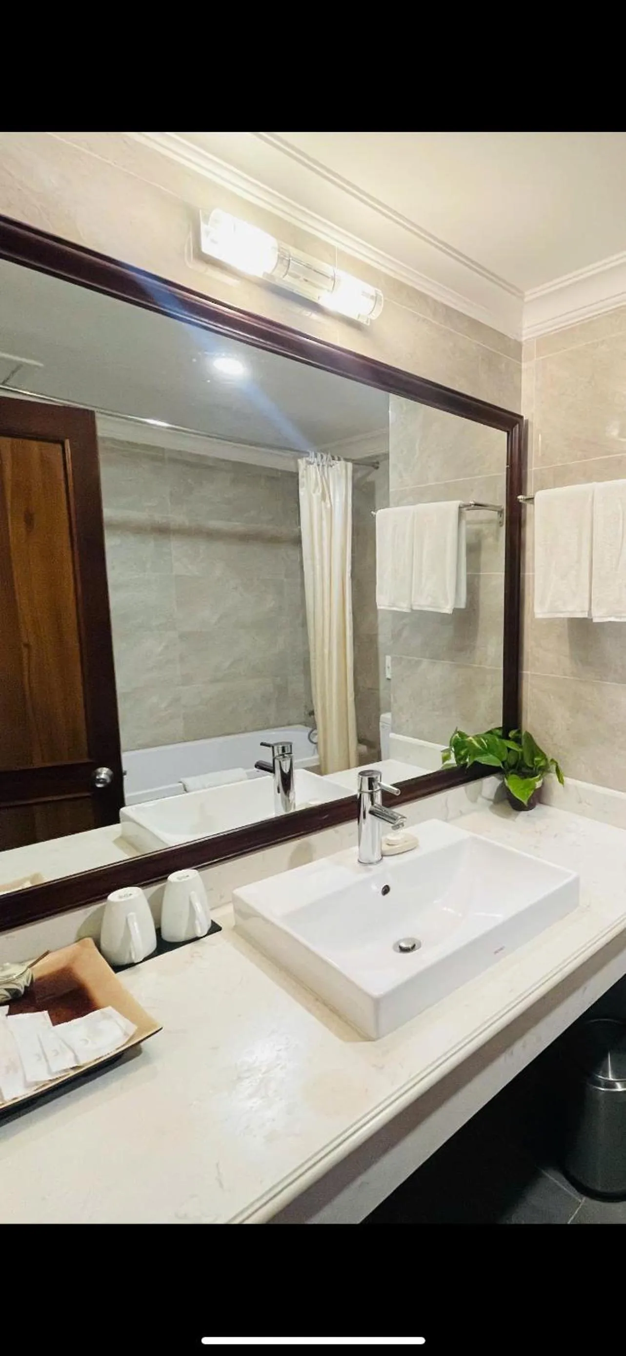 Bathroom in Muong Thanh Grand Phuong Dong