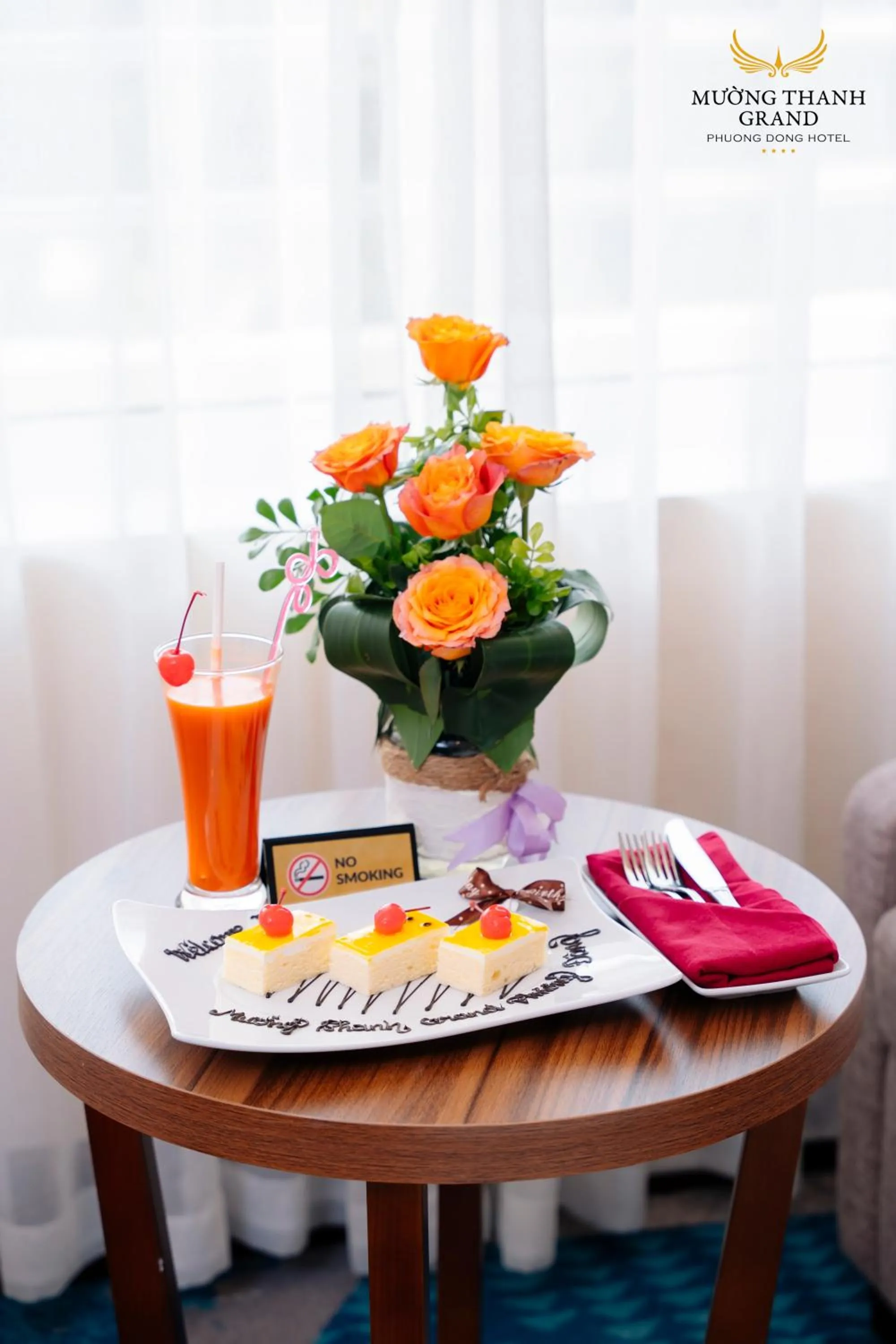 Food and drinks in Muong Thanh Grand Phuong Dong