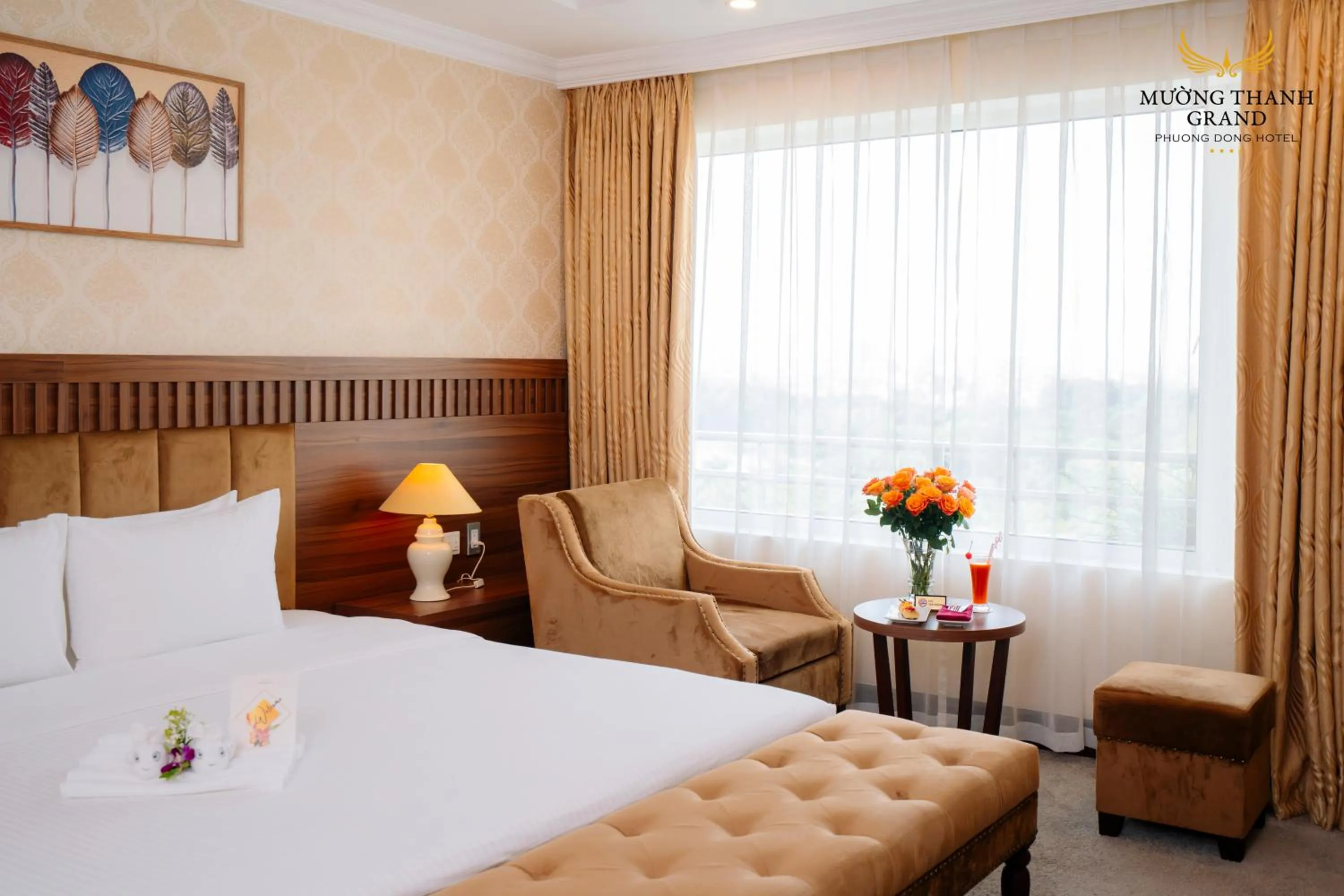 Bedroom, Bed in Muong Thanh Grand Phuong Dong