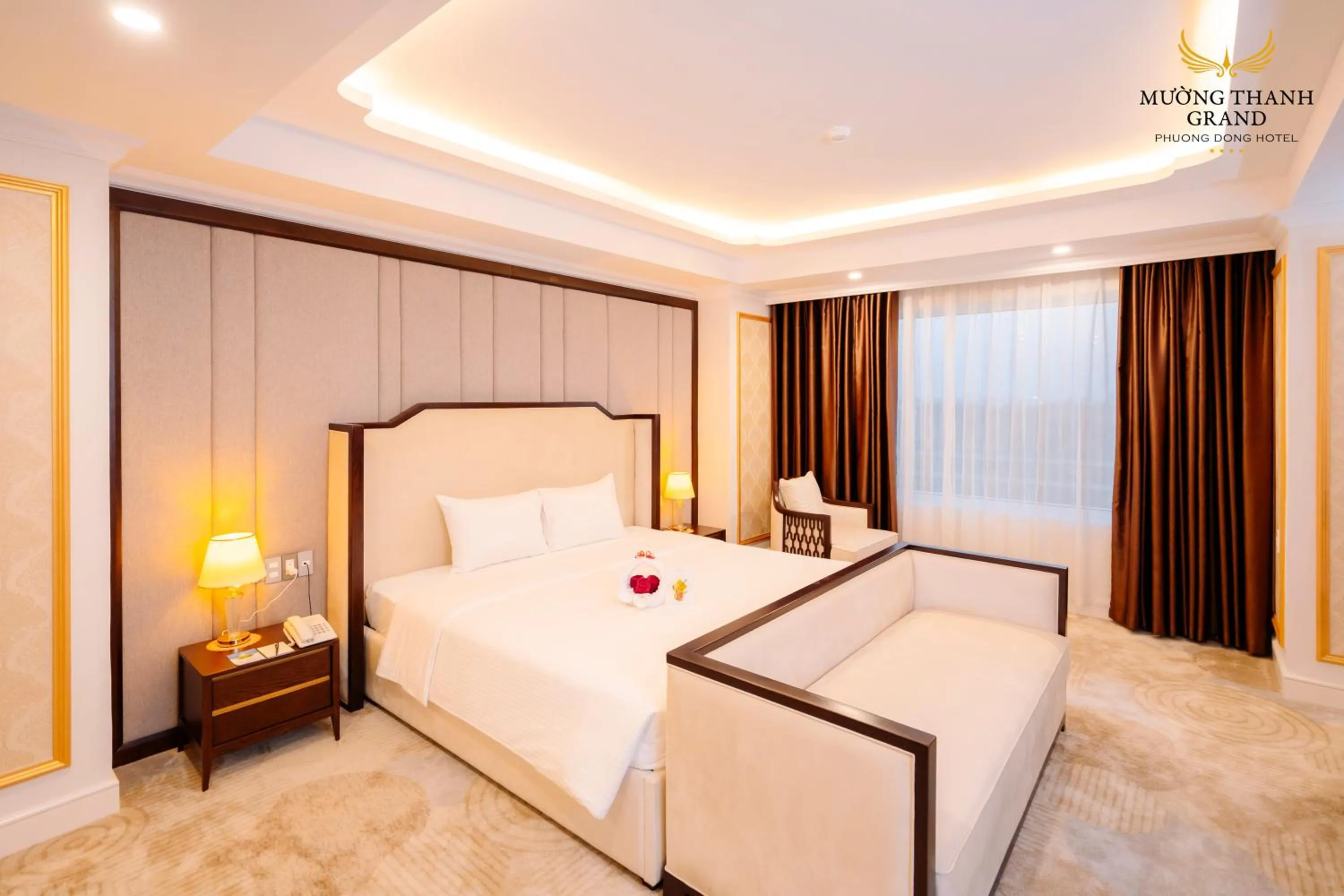 Bedroom, Bed in Muong Thanh Grand Phuong Dong