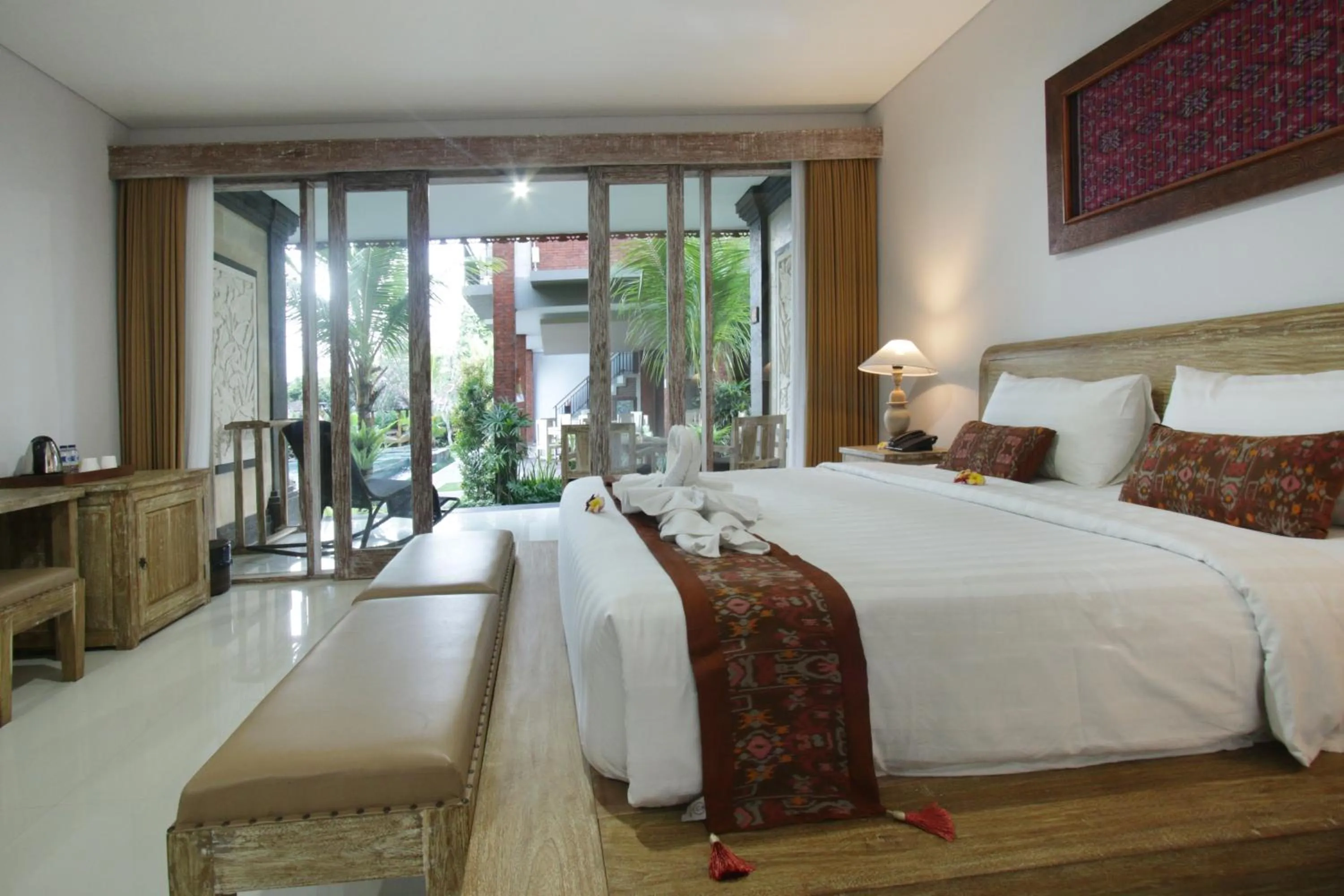 Photo of the whole room, Bed in Batu Empug Ubud by Mahaputra