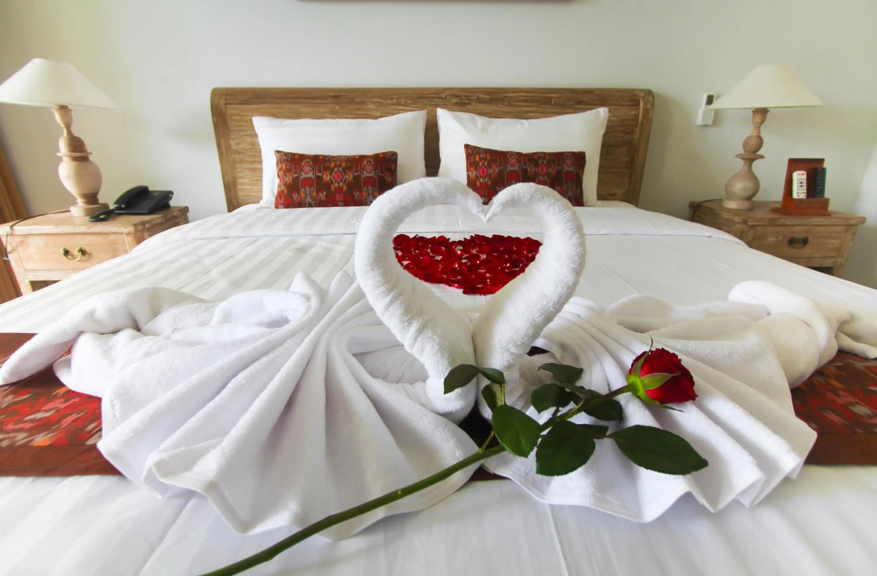 Decorative detail, Bed in Batu Empug Ubud by Mahaputra