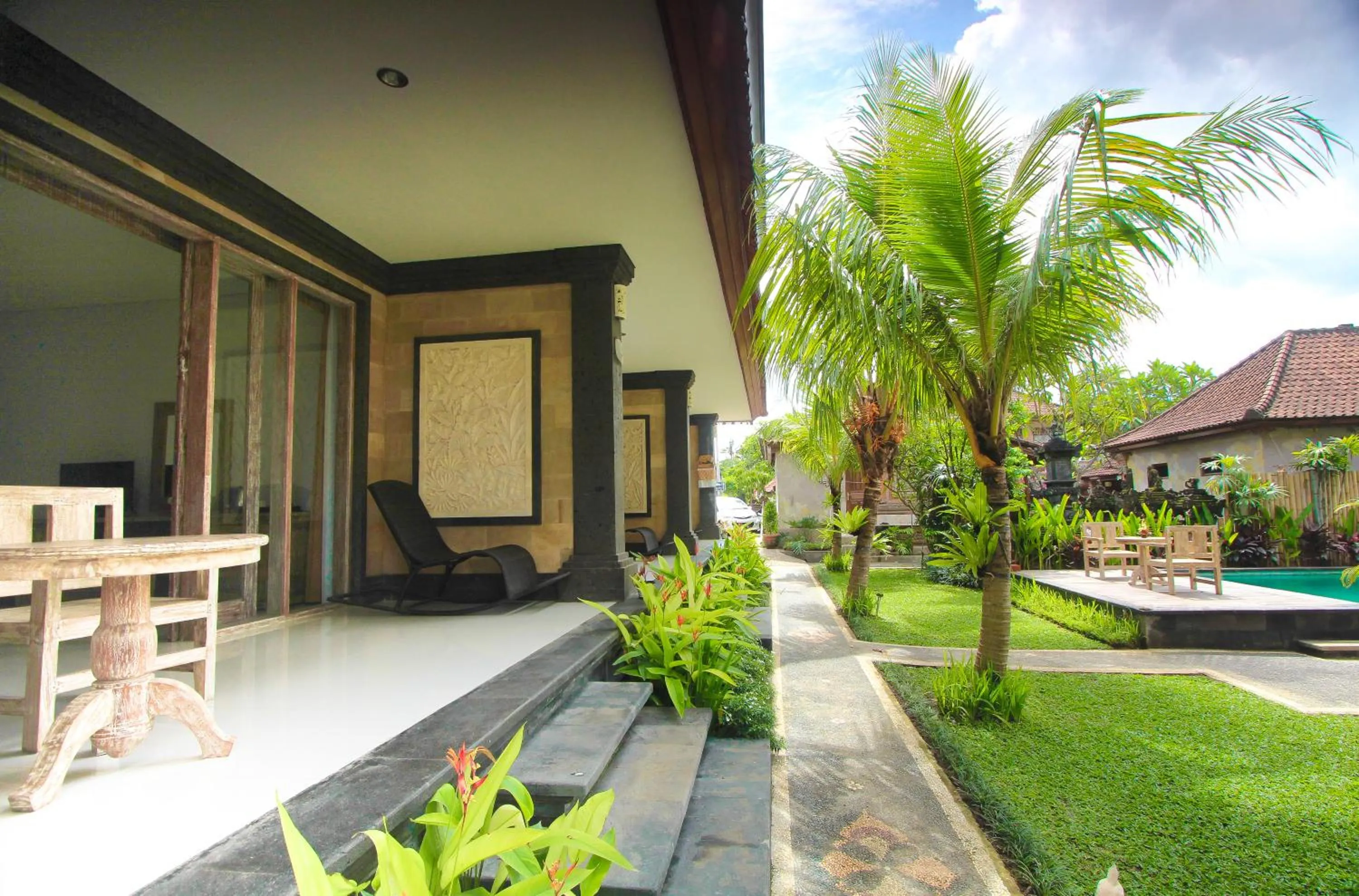 Balcony/Terrace in Batu Empug Ubud by Mahaputra